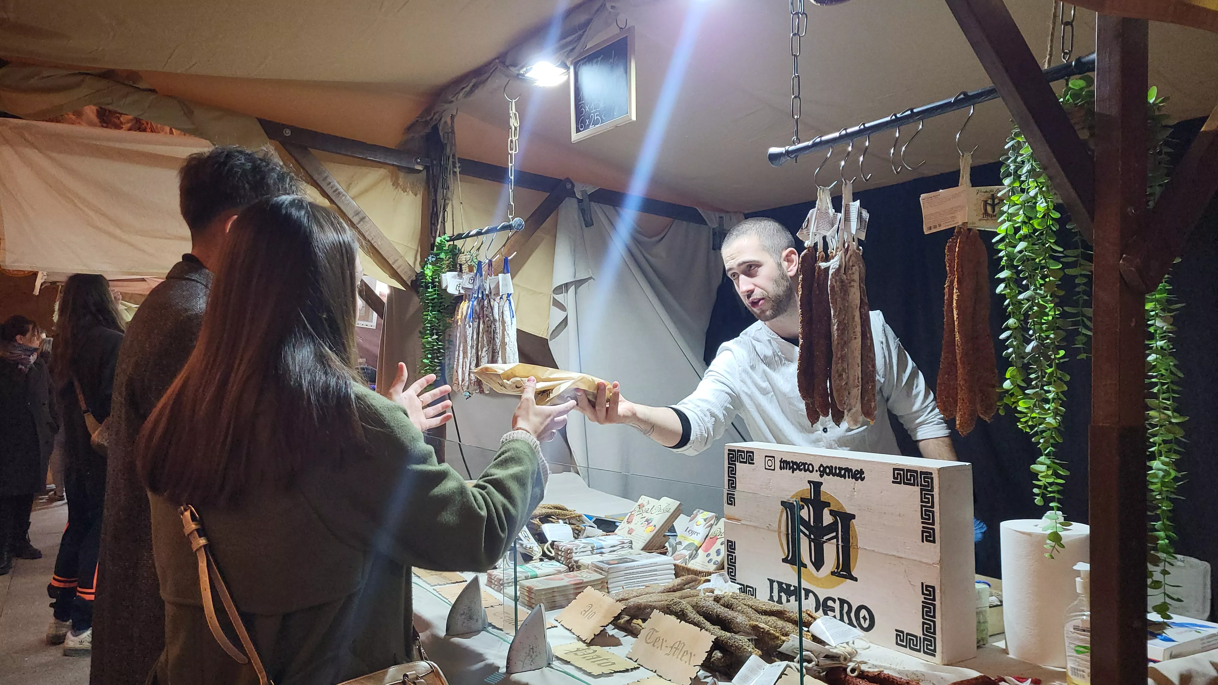 Despedida del Mercado Renacentista de Huesca. Foto Mercedes Manterola