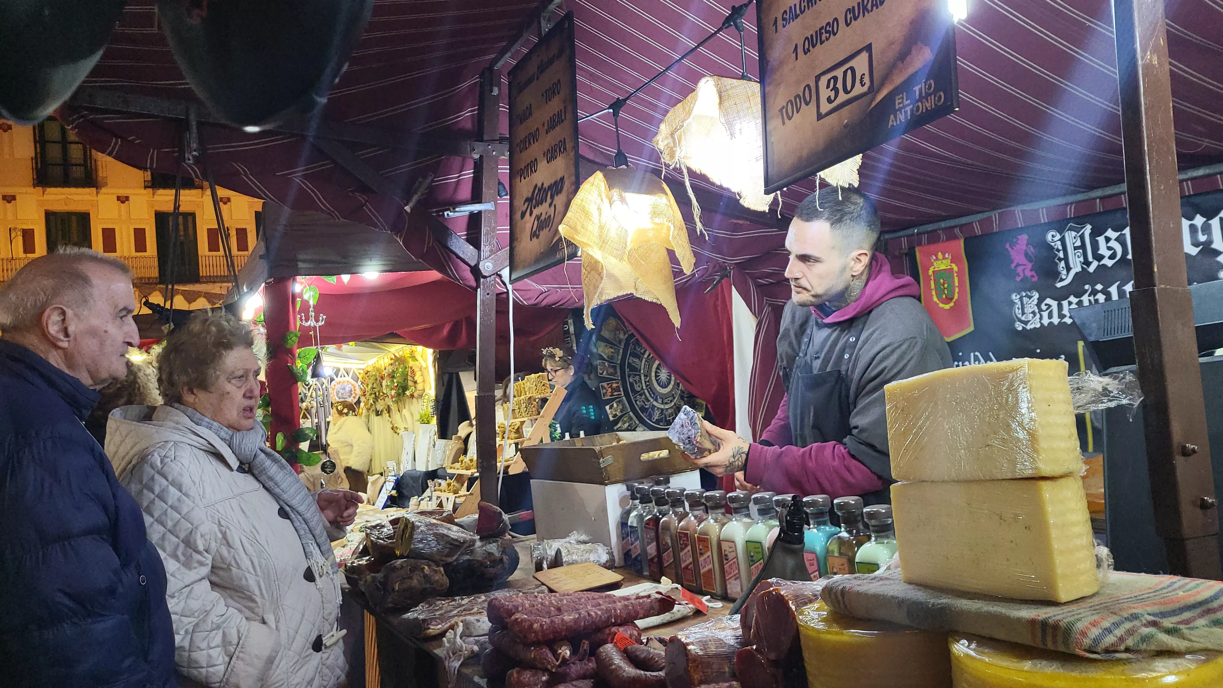 Despedida del Mercado Renacentista de Huesca. Foto Mercedes Manterola
