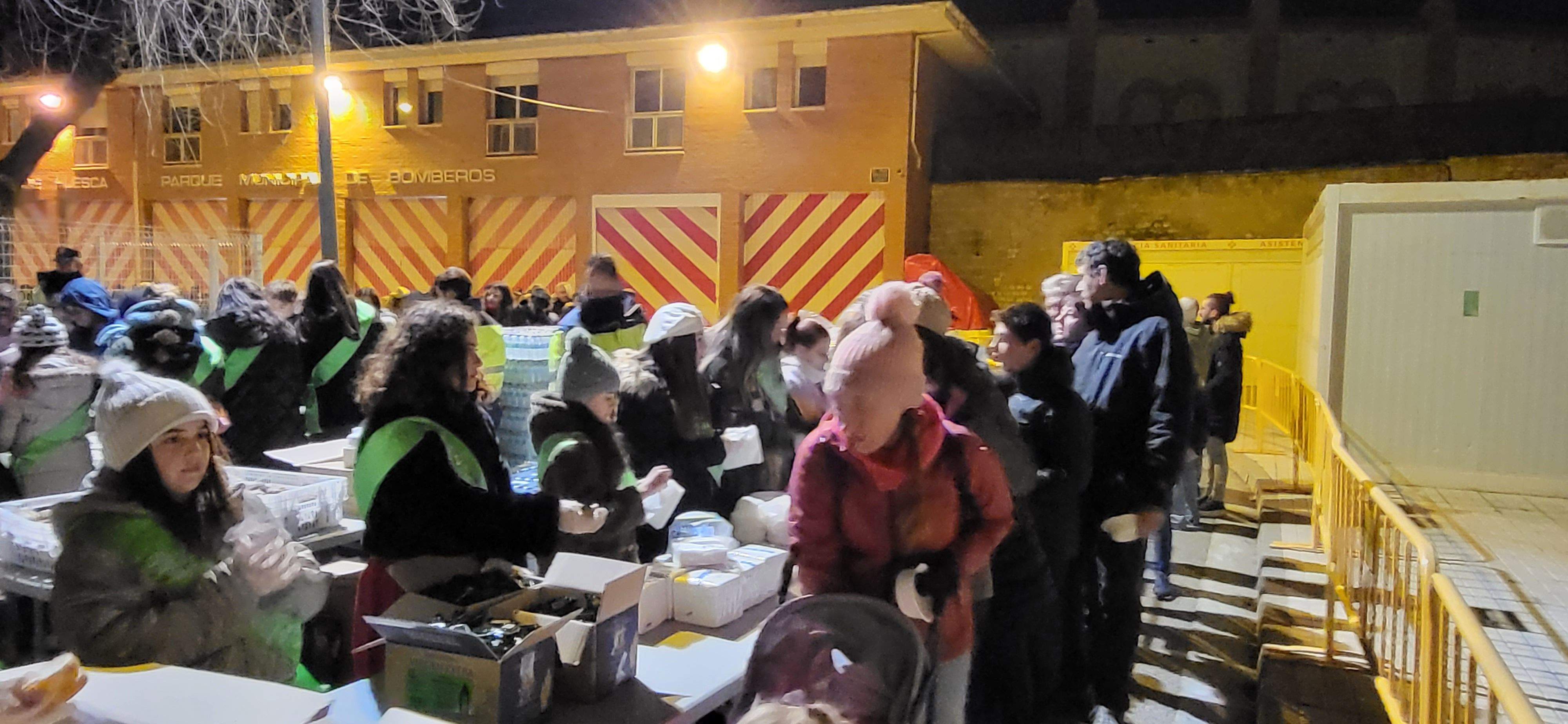 Fiesta de San Vicente con la tradicional hoguera