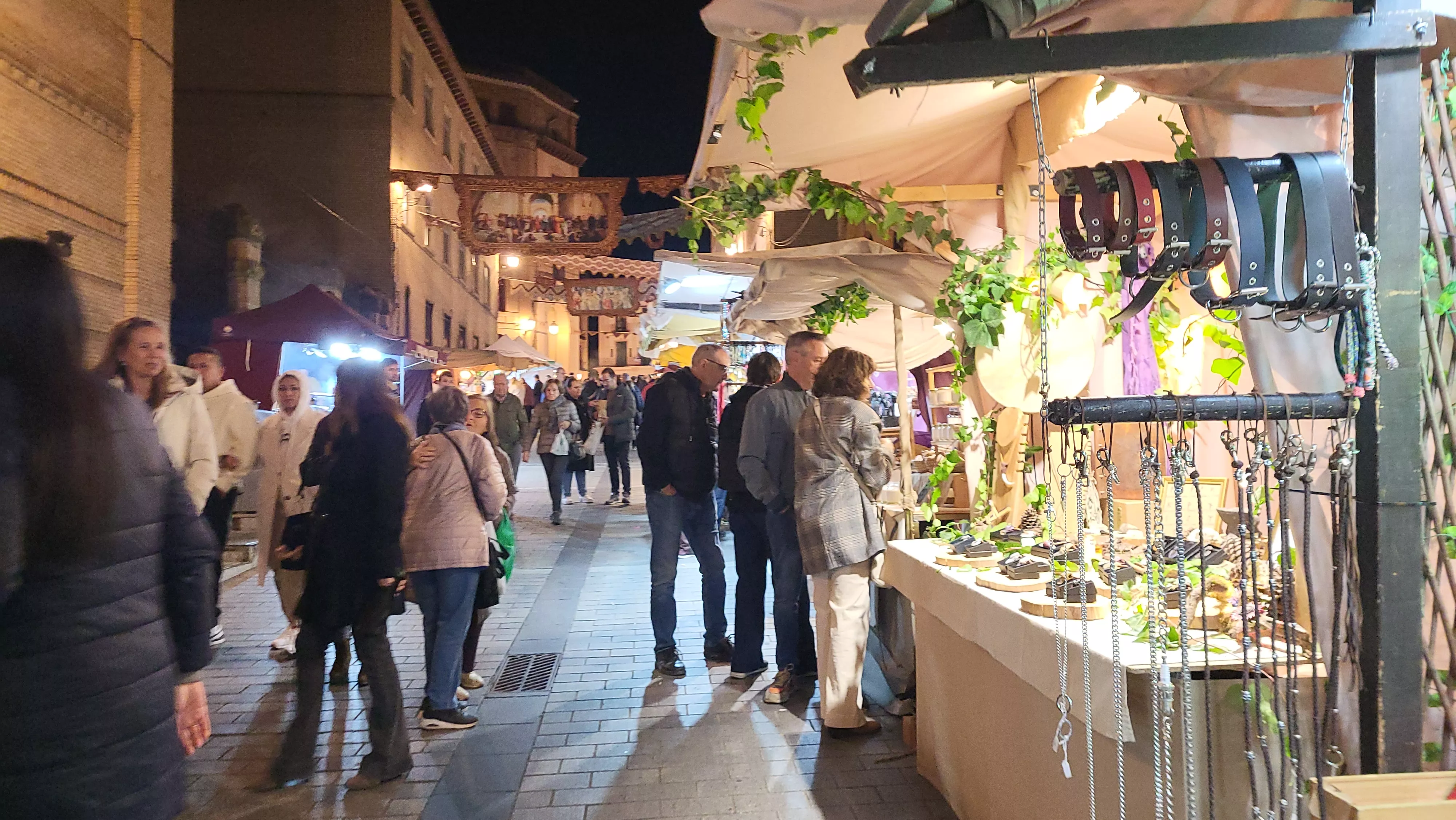 Despedida del Mercado Renacentista de Huesca. Foto Mercedes Manterola
