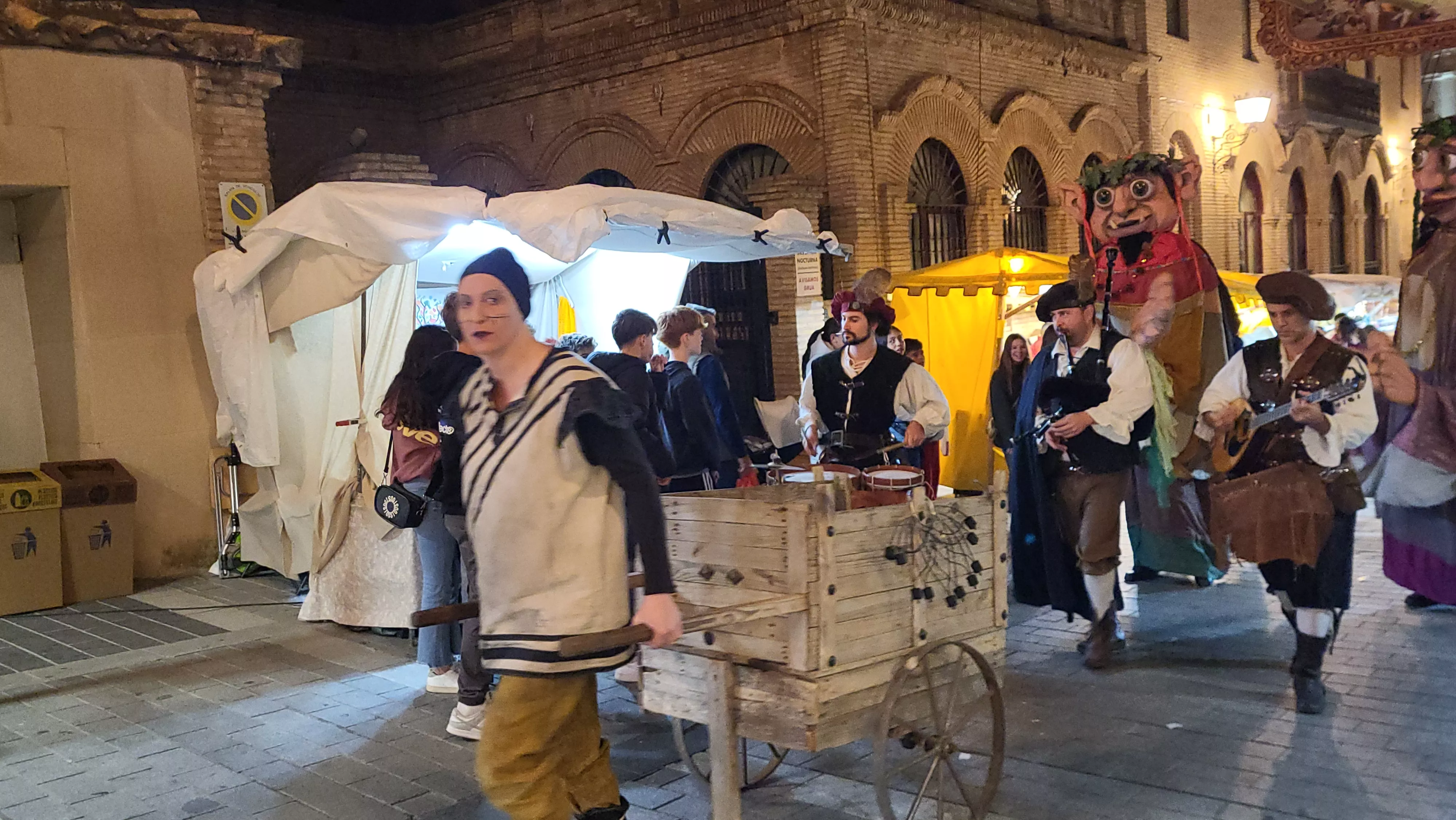 Despedida del Mercado Renacentista de Huesca. Foto Mercedes Manterola