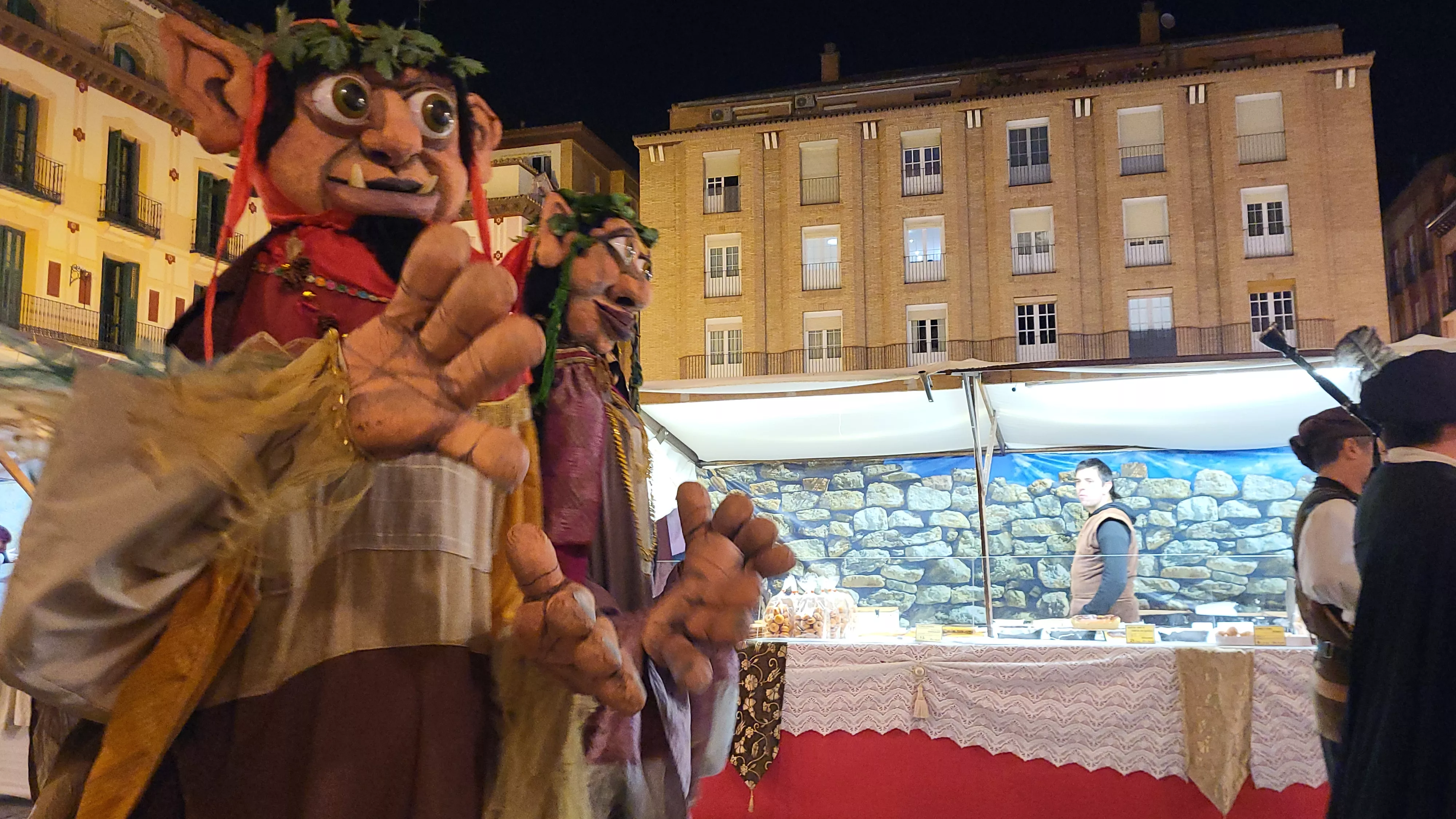 Despedida del Mercado Renacentista de Huesca. Foto Mercedes Manterola