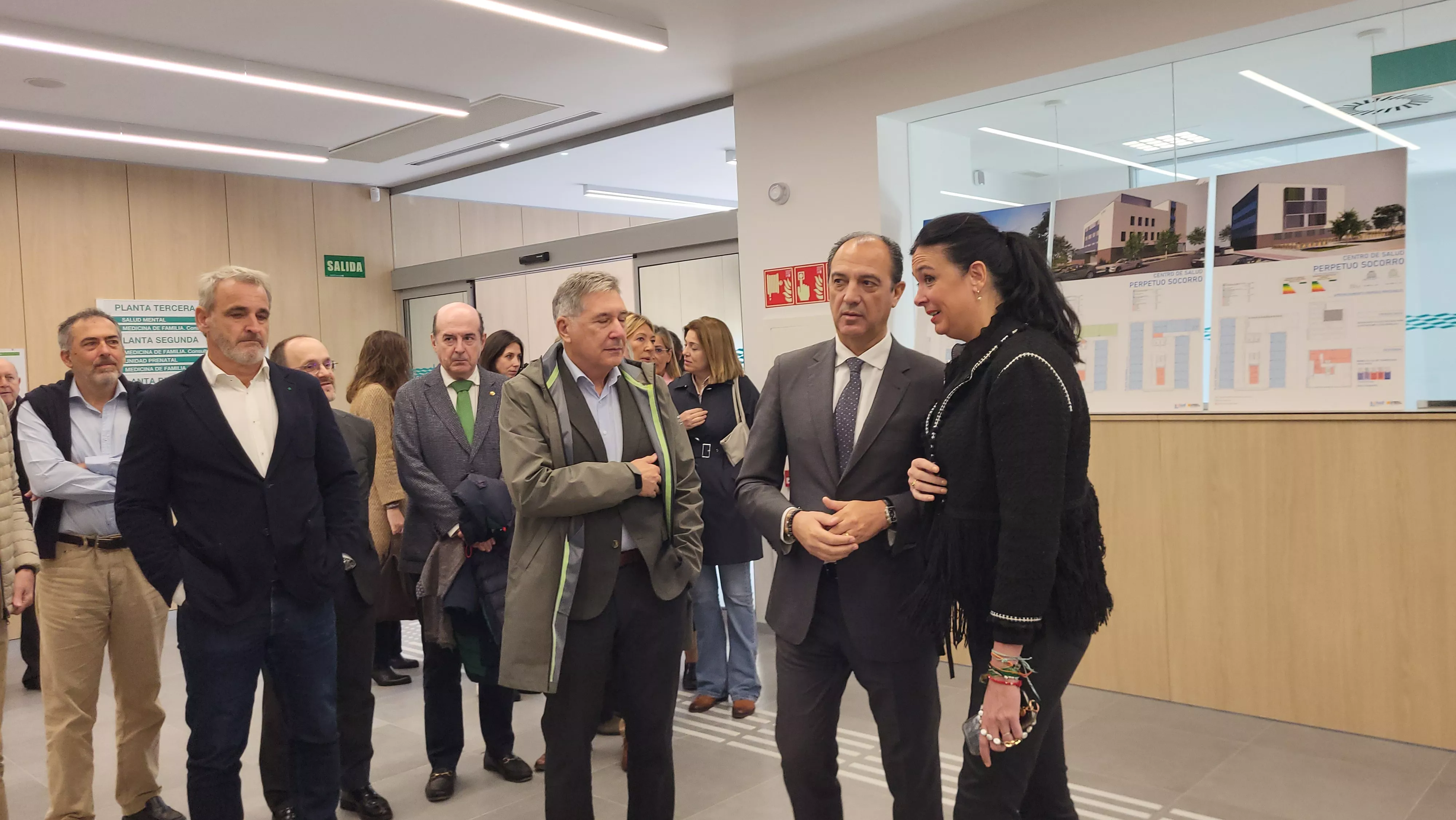 Visita a las instalaciones del nuevo centro de salud Ramón y Cajal del Perpetuo Socorro. Foto Mercedes Manterola