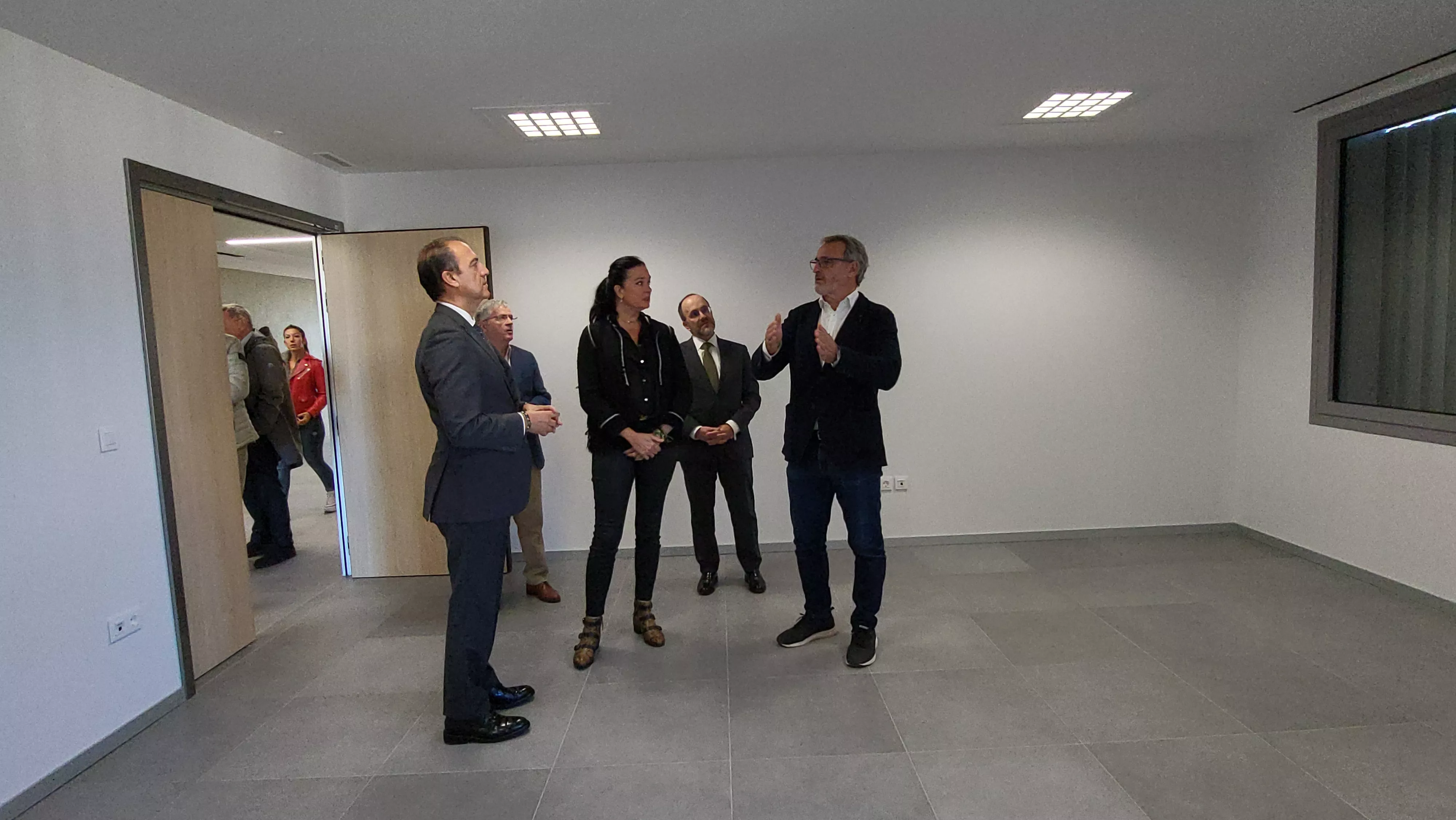 Visita a las instalaciones del nuevo centro de salud Ramón y Cajal del Perpetuo Socorro. Foto Mercedes Manterola