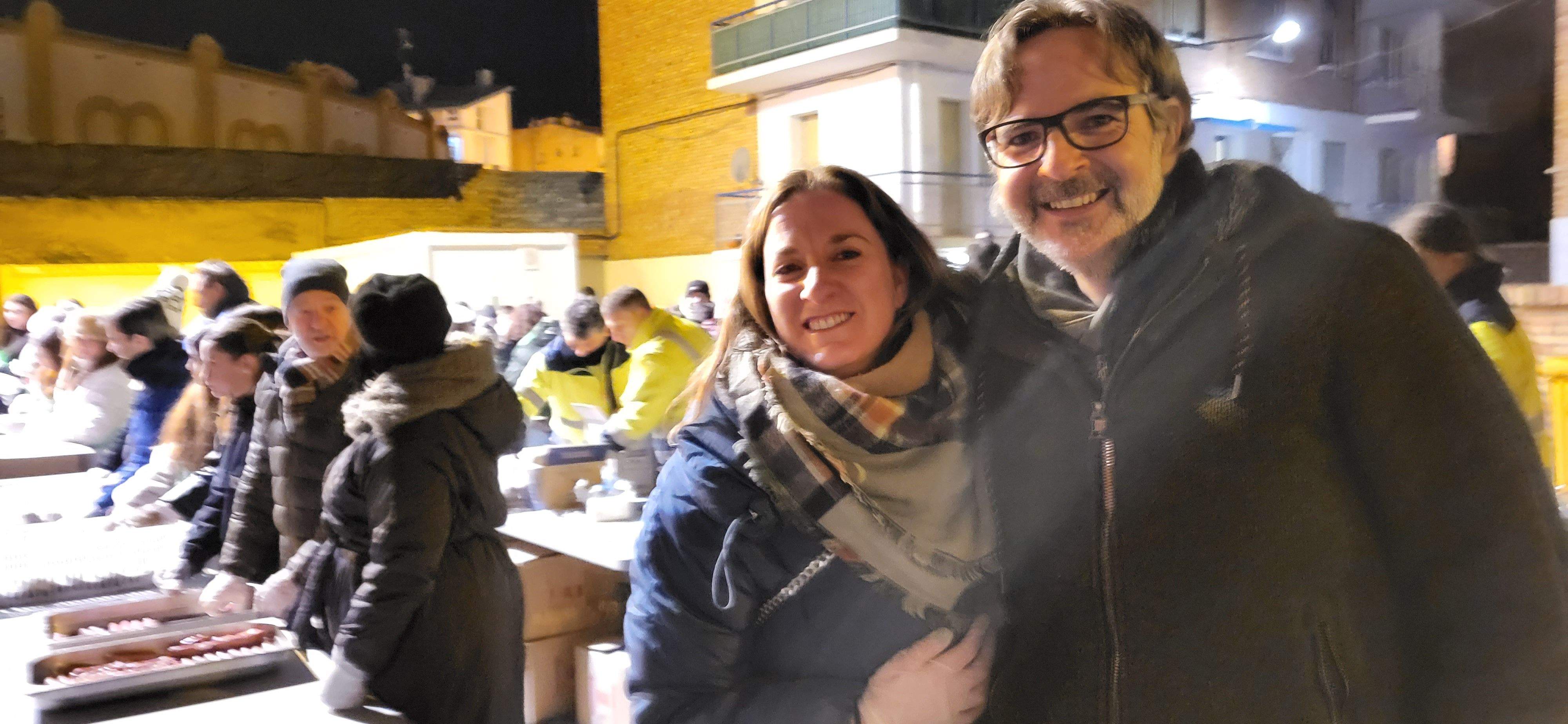 Fiesta de San Vicente con la tradicional hoguera