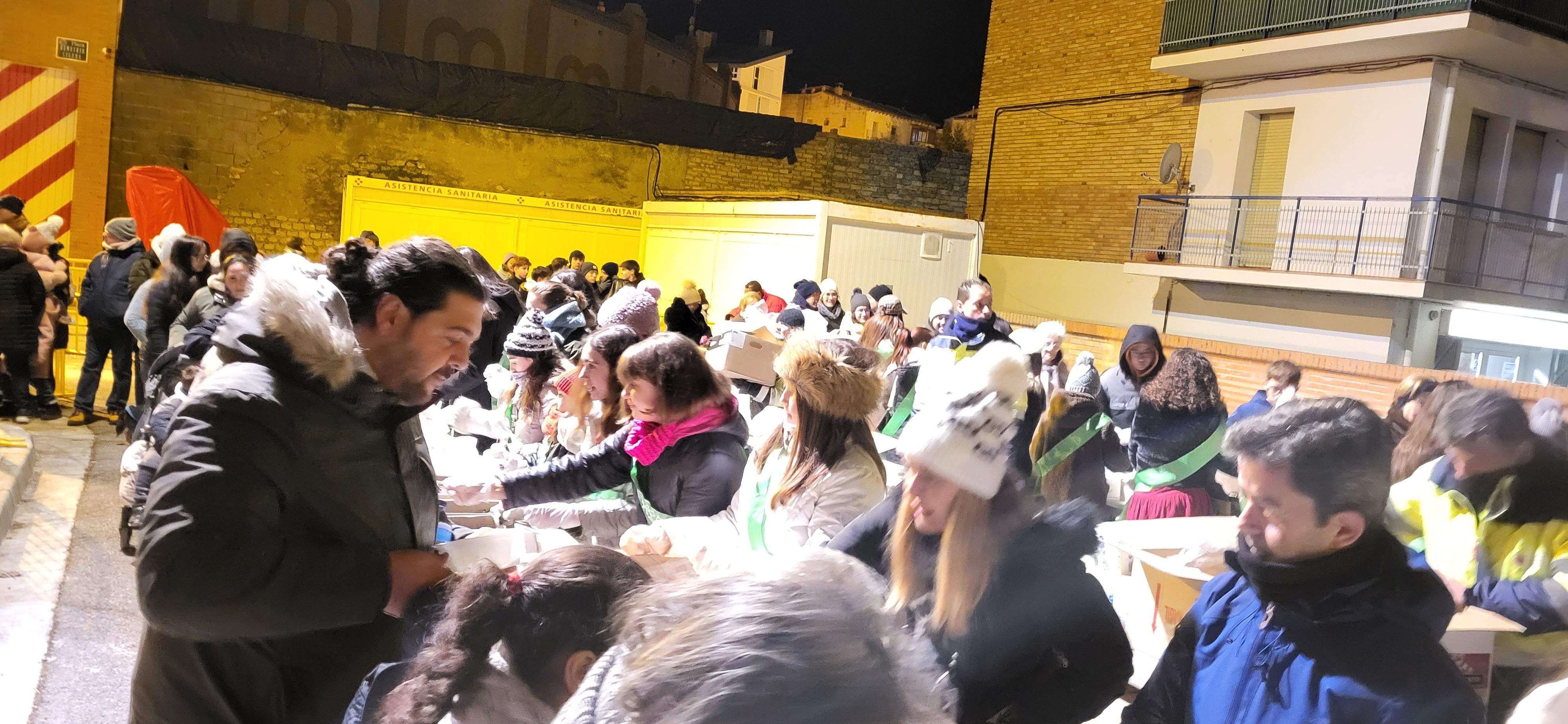 Fiesta de San Vicente con la tradicional hoguera