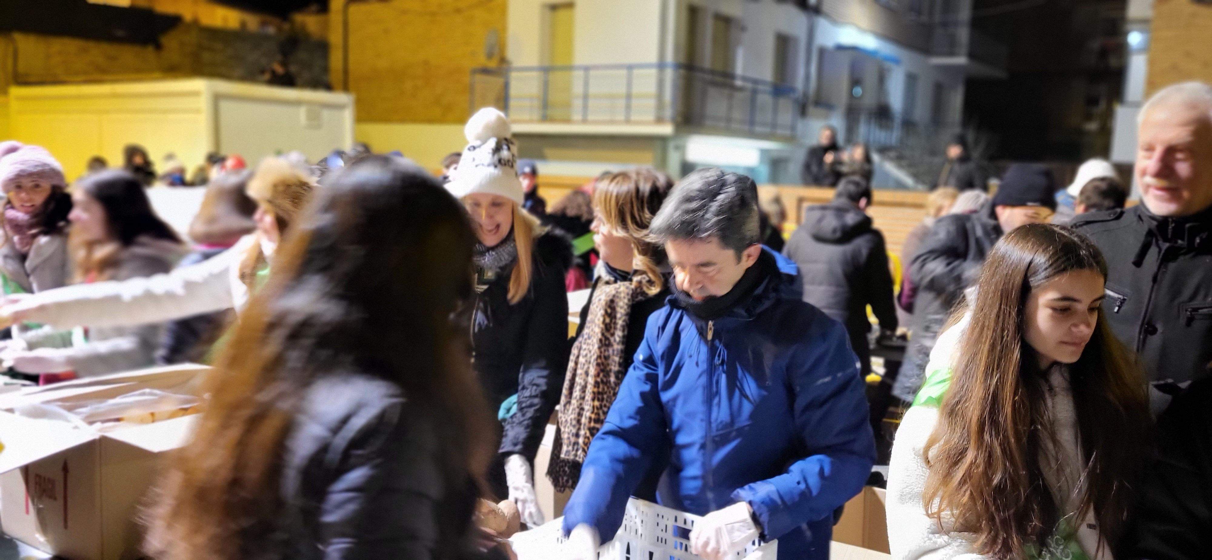 Fiesta de San Vicente con la tradicional hoguera