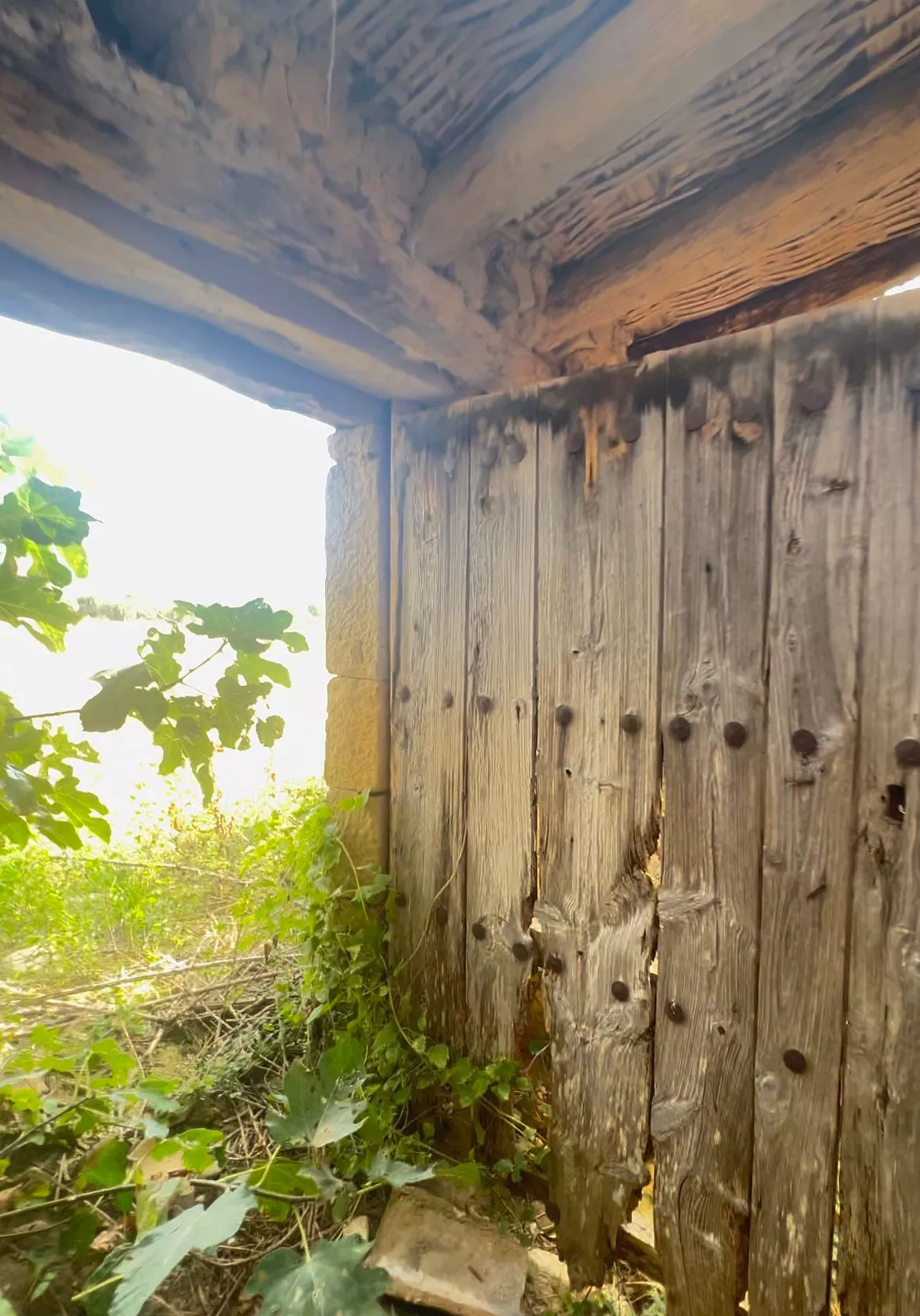 Pajar que sale a subasta en Murillo de Gállego.