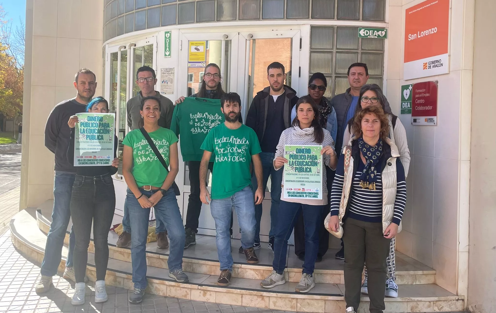 Protestas de rechazo a la concertación de nuevas etapas educativas.