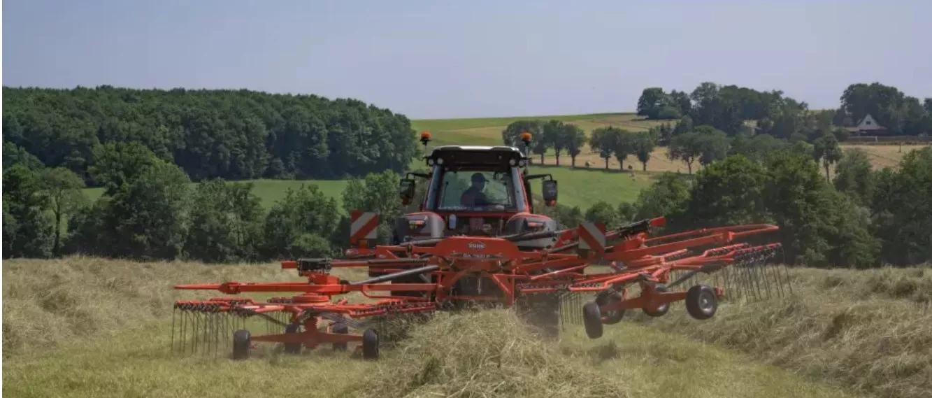 Hilerador de doble rotor de Kuhn Hilerador de doble rotor de Kuhn