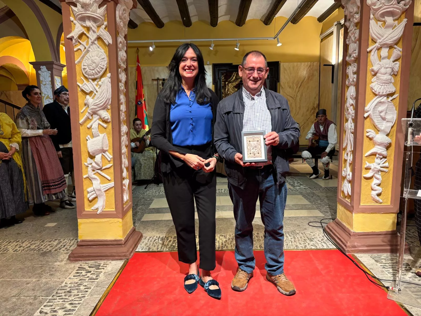 Premios del Certamen de la Exaltación de la Indumentaria Tradicional Aragonesa en San Lorenzo
