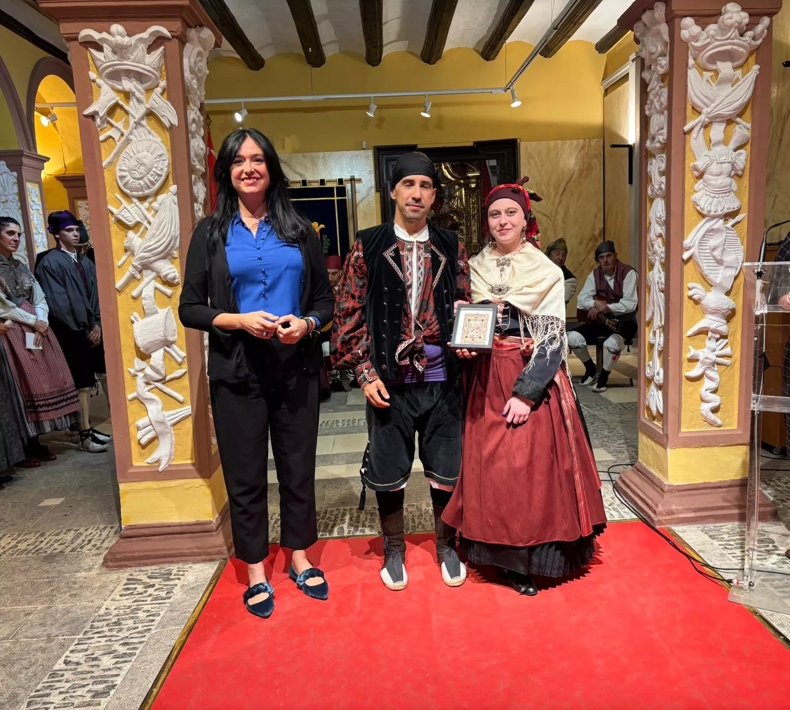 Premios del Certamen de la Exaltación de la Indumentaria Tradicional Aragonesa en San Lorenzo