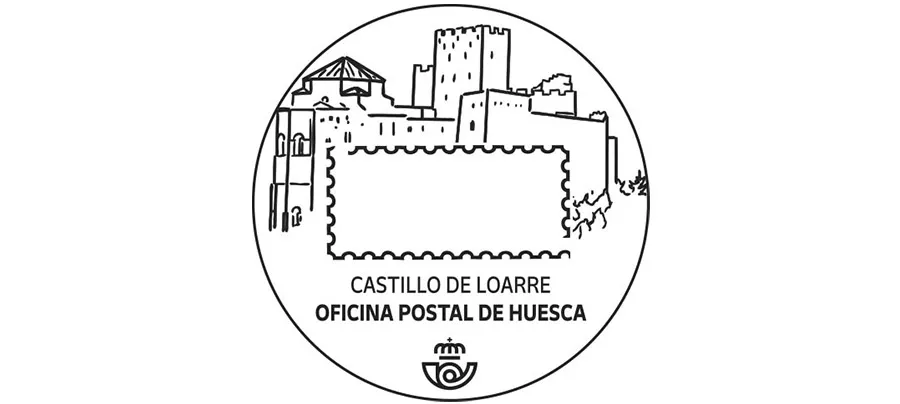 Matasellos del Castillo de Loarre.