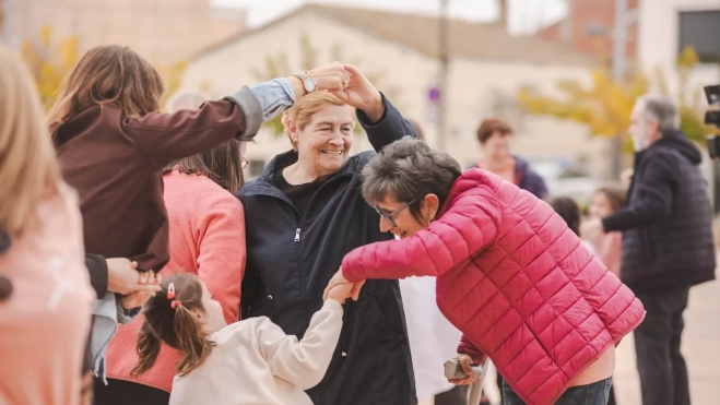 Actividad del programa en el colegio Katia Acín.