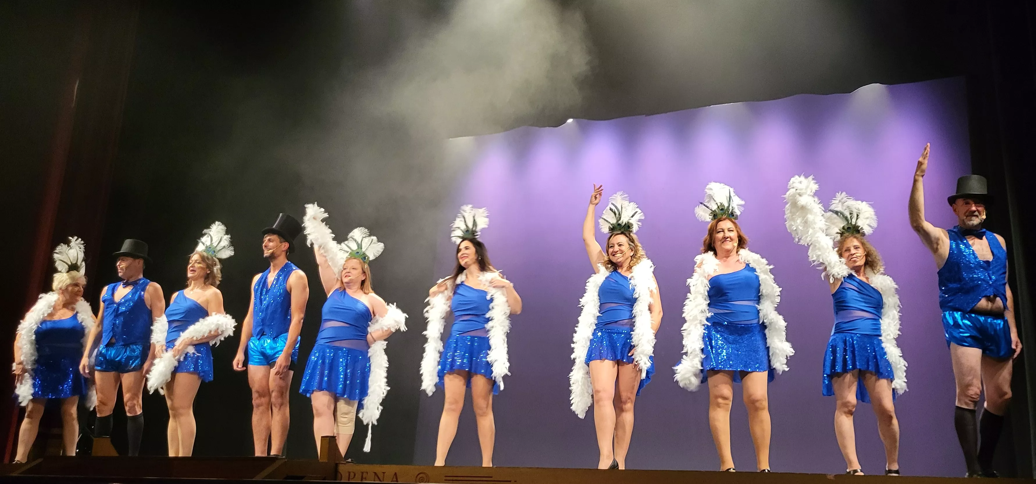 Representación de Kandelikas de 'El jardín de las delicias' en el Olimpia. Foto Myriam Martínez