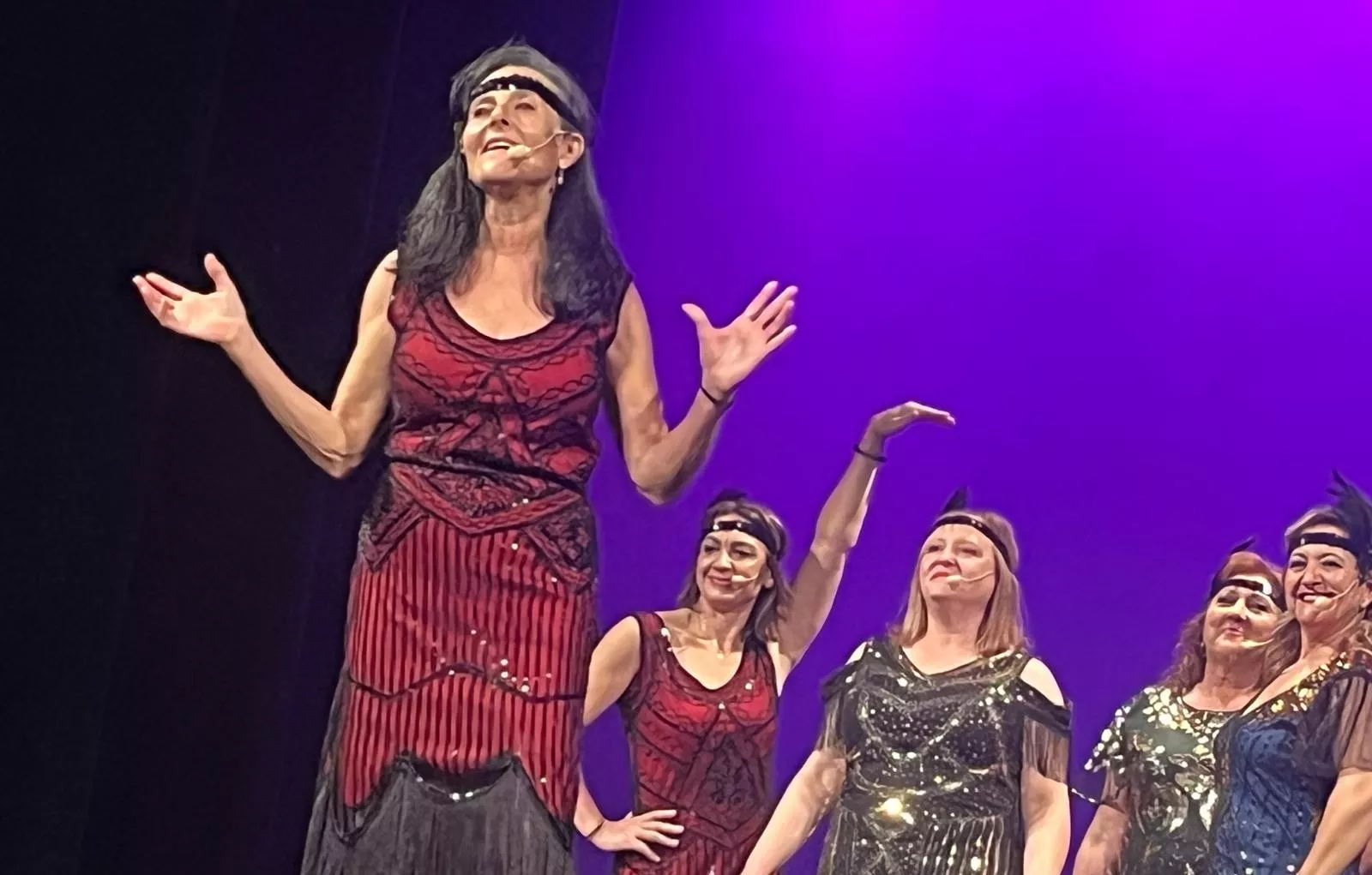 Representación de Kandelikas de 'El jardín de las delicias' en el Olimpia. Foto Mercedes Manterola