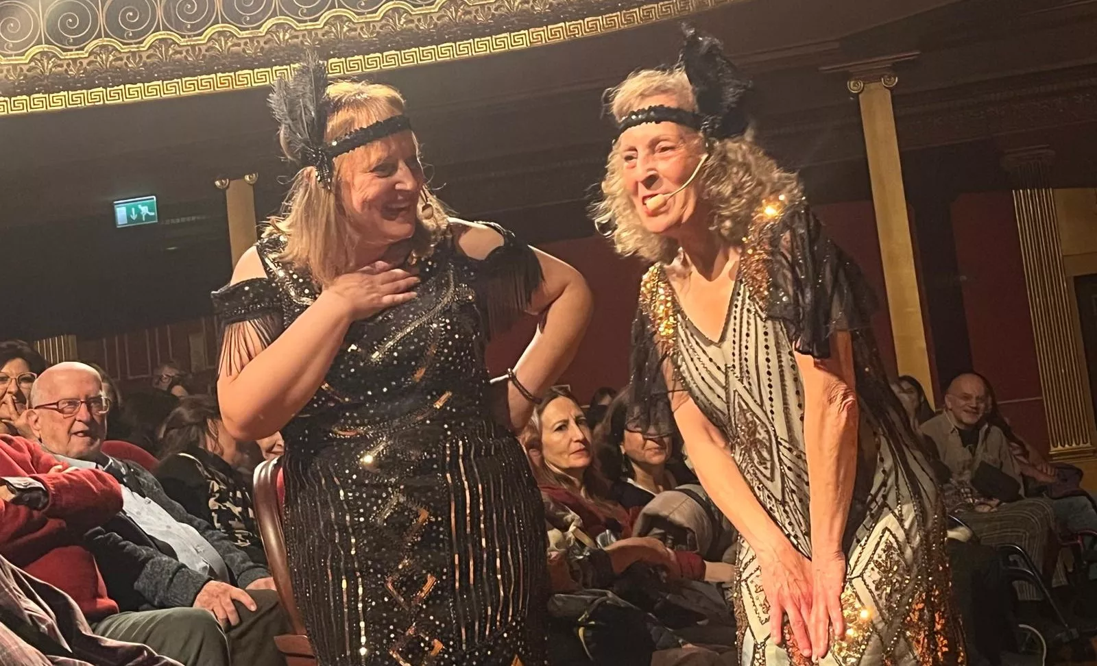 Representación de Kandelikas de 'El jardín de las delicias' en el Olimpia. Foto Mercedes Manterola