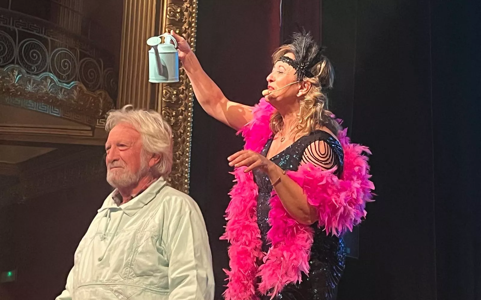 Representación de Kandelikas de 'El jardín de las delicias' en el Olimpia. Foto Mercedes Manterola