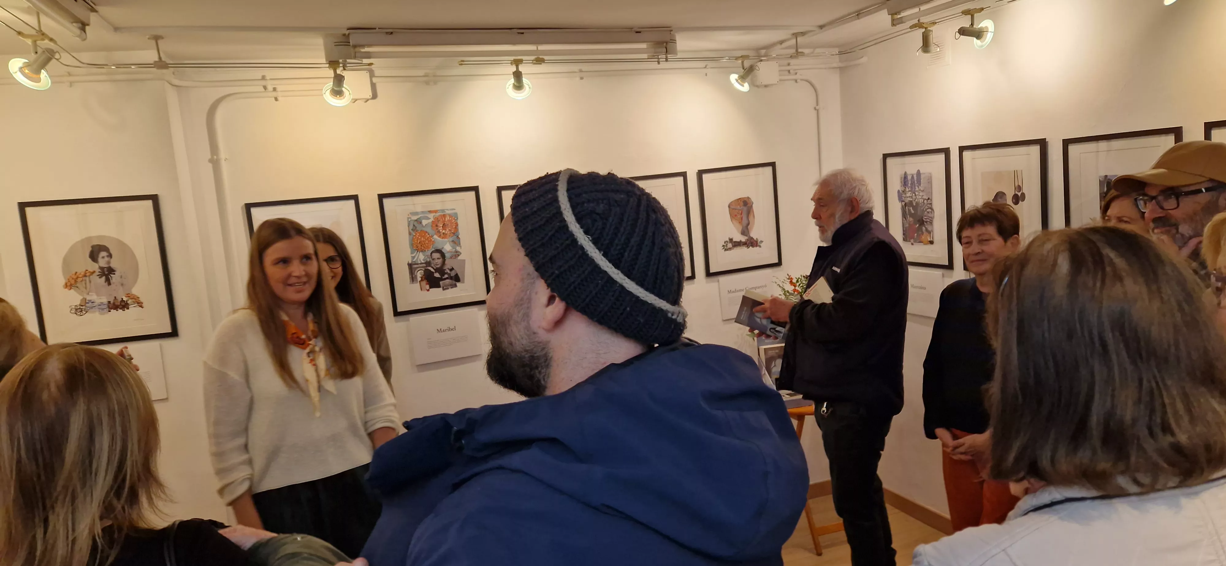 Exposición de las mujeres de "Años de vida". Foto Myriam Martínez