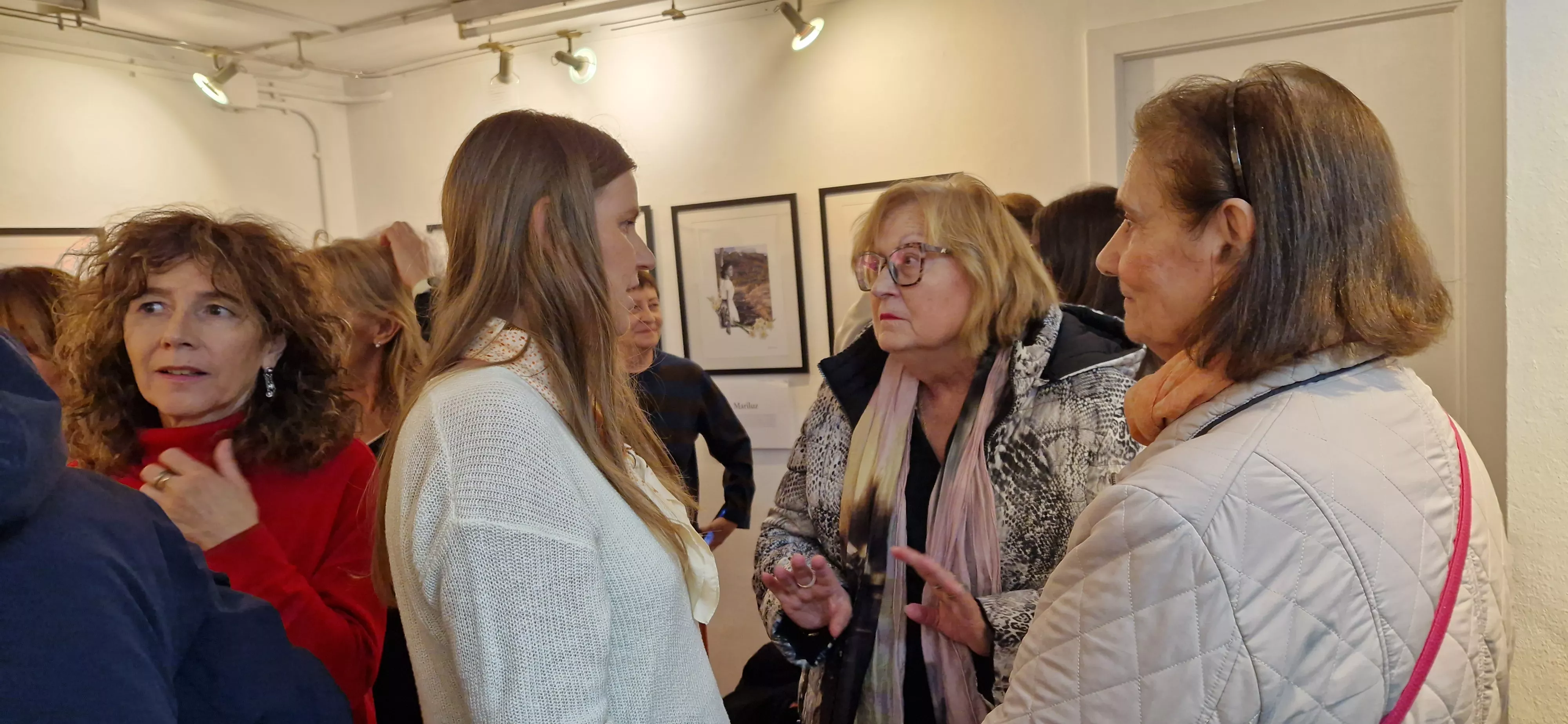 Exposición de las mujeres de "Años de vida". Foto Myriam Martínez