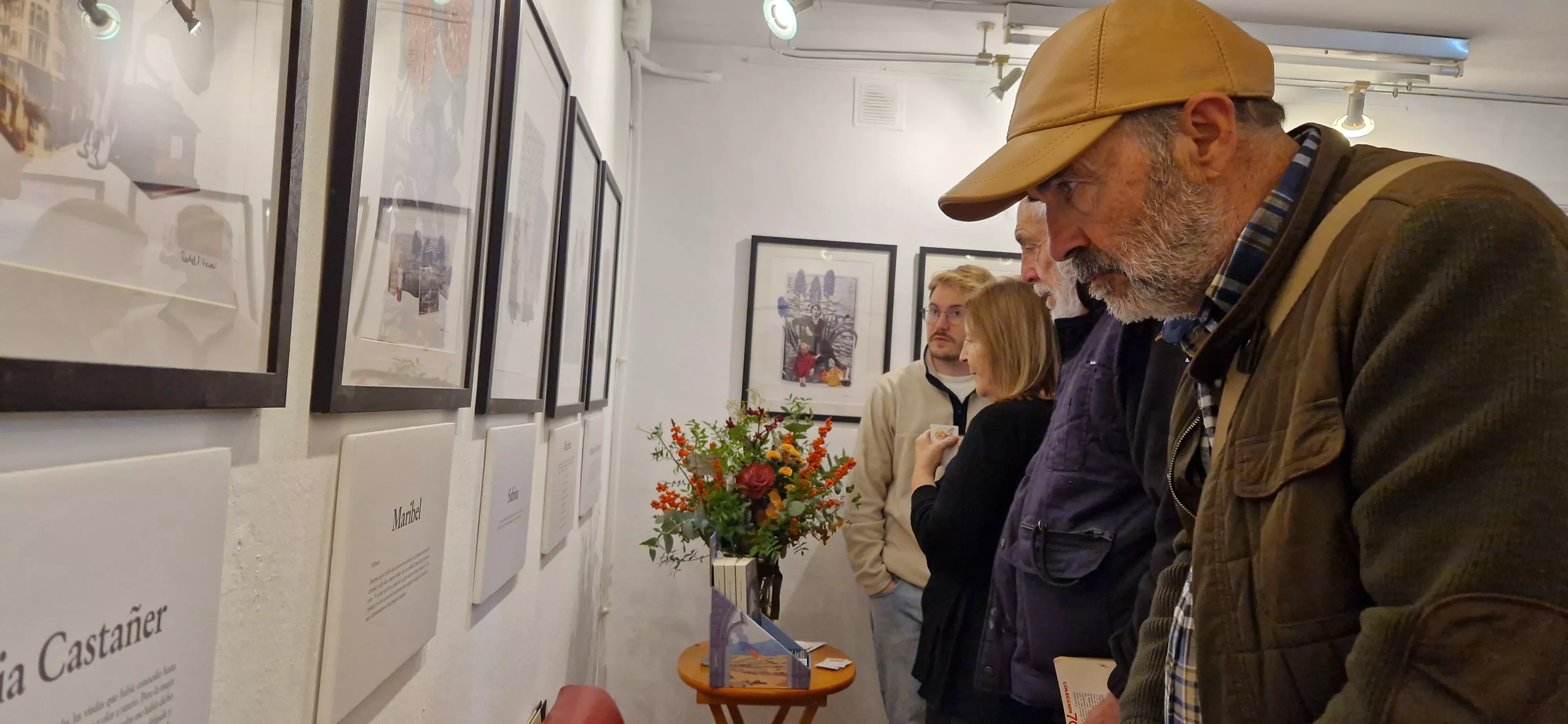 Exposición de las mujeres de "Años de vida". Foto Myriam Martínez