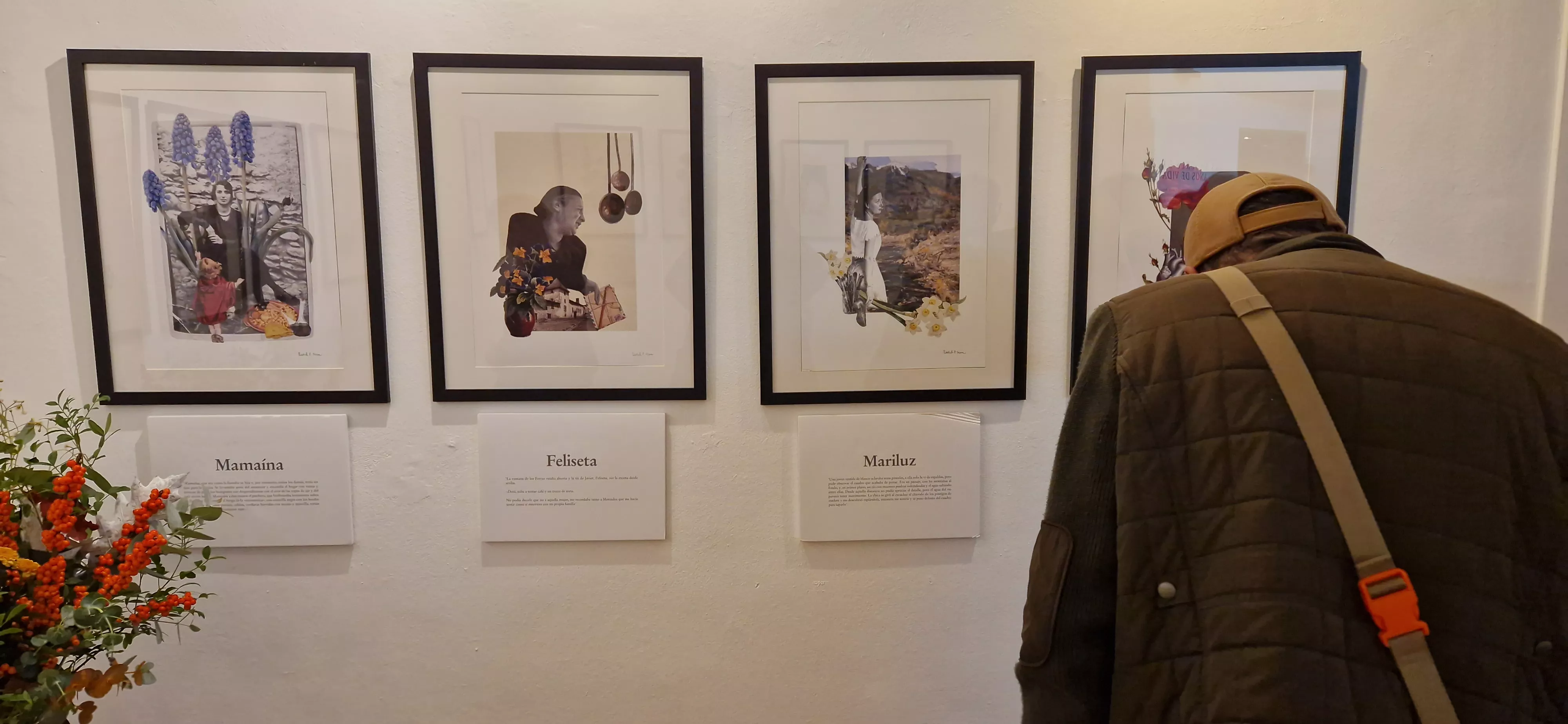 Exposición de las mujeres de "Años de vida". Foto Myriam Martínez