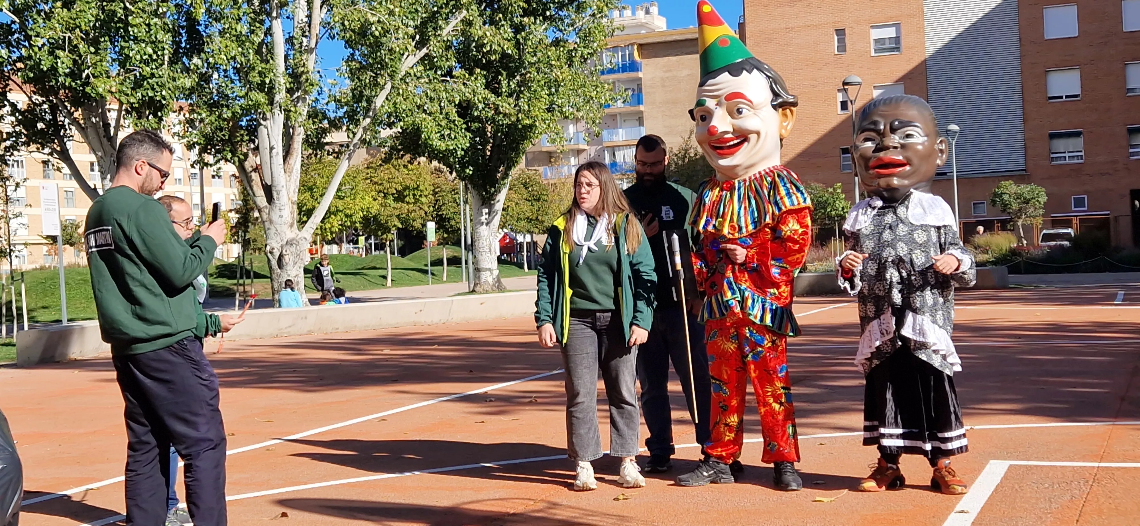 Inicio de las Fiestas del barrio de San Martín. Foto Myriam Martínez