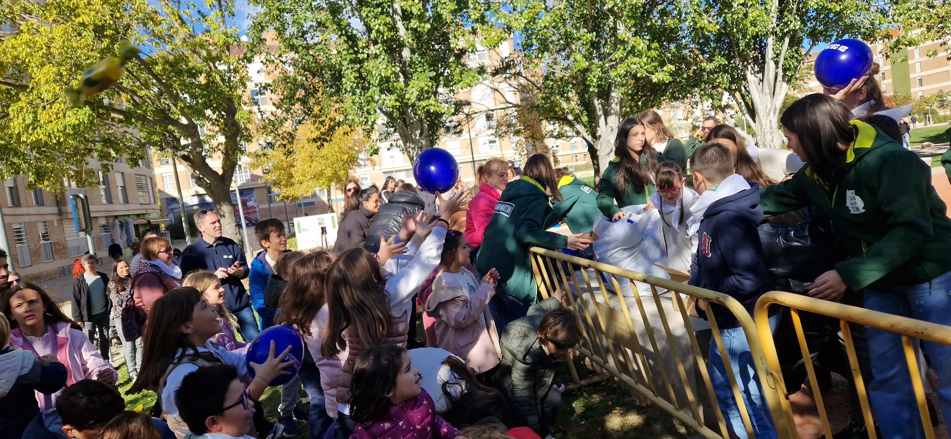 Inicio de las Fiestas del barrio de San Martín. Foto Myriam Martínez