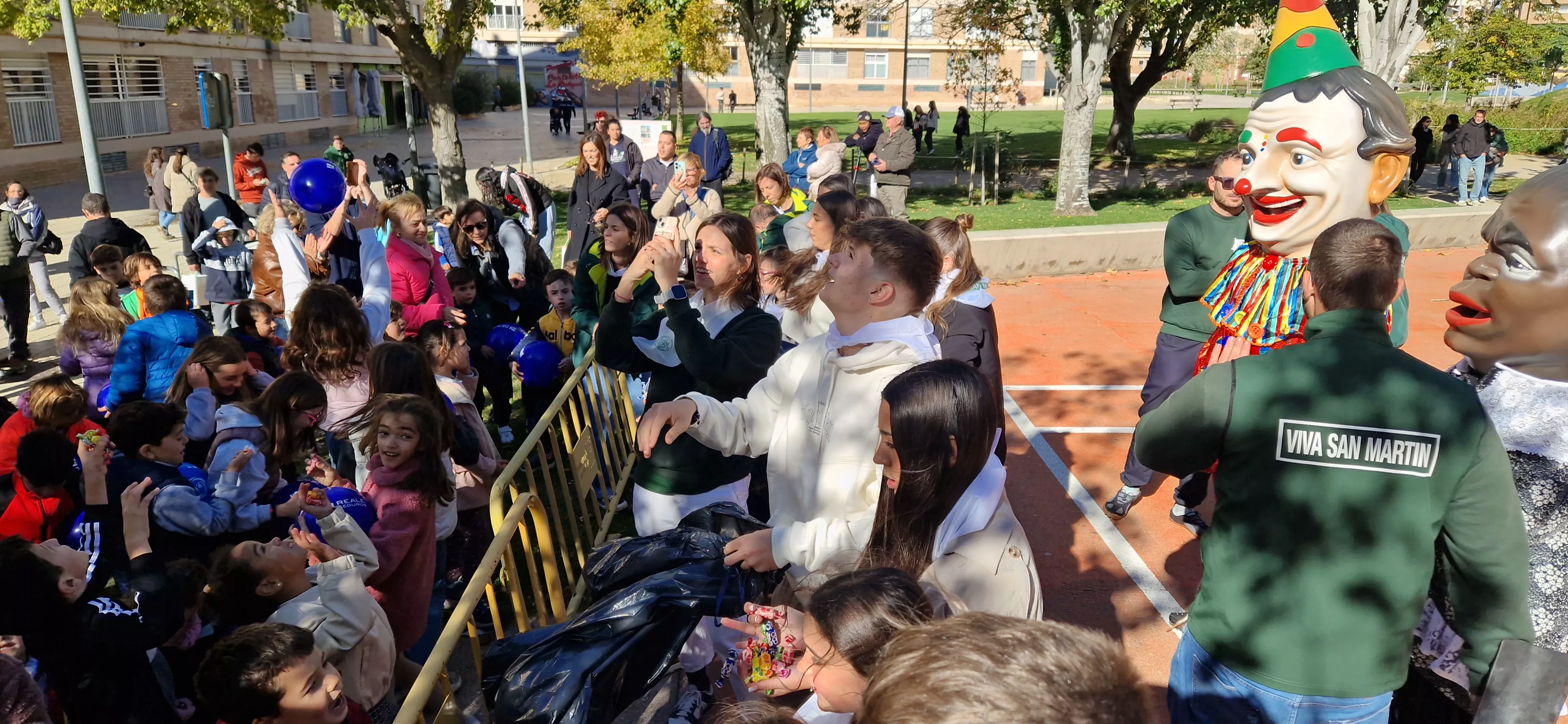 Inicio de las Fiestas del barrio de San Martín. Foto Myriam Martínez