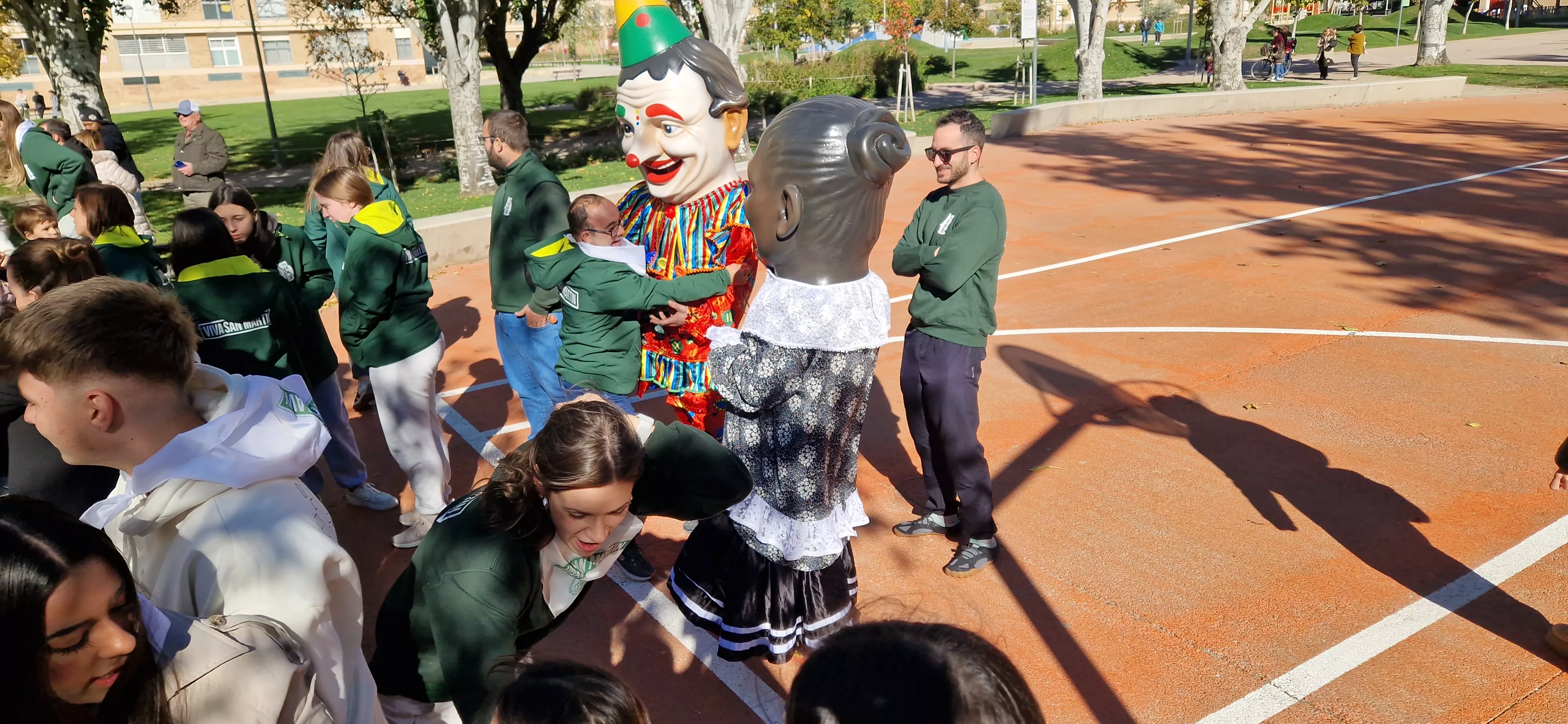 Inicio de las Fiestas del barrio de San Martín. Foto Myriam Martínez