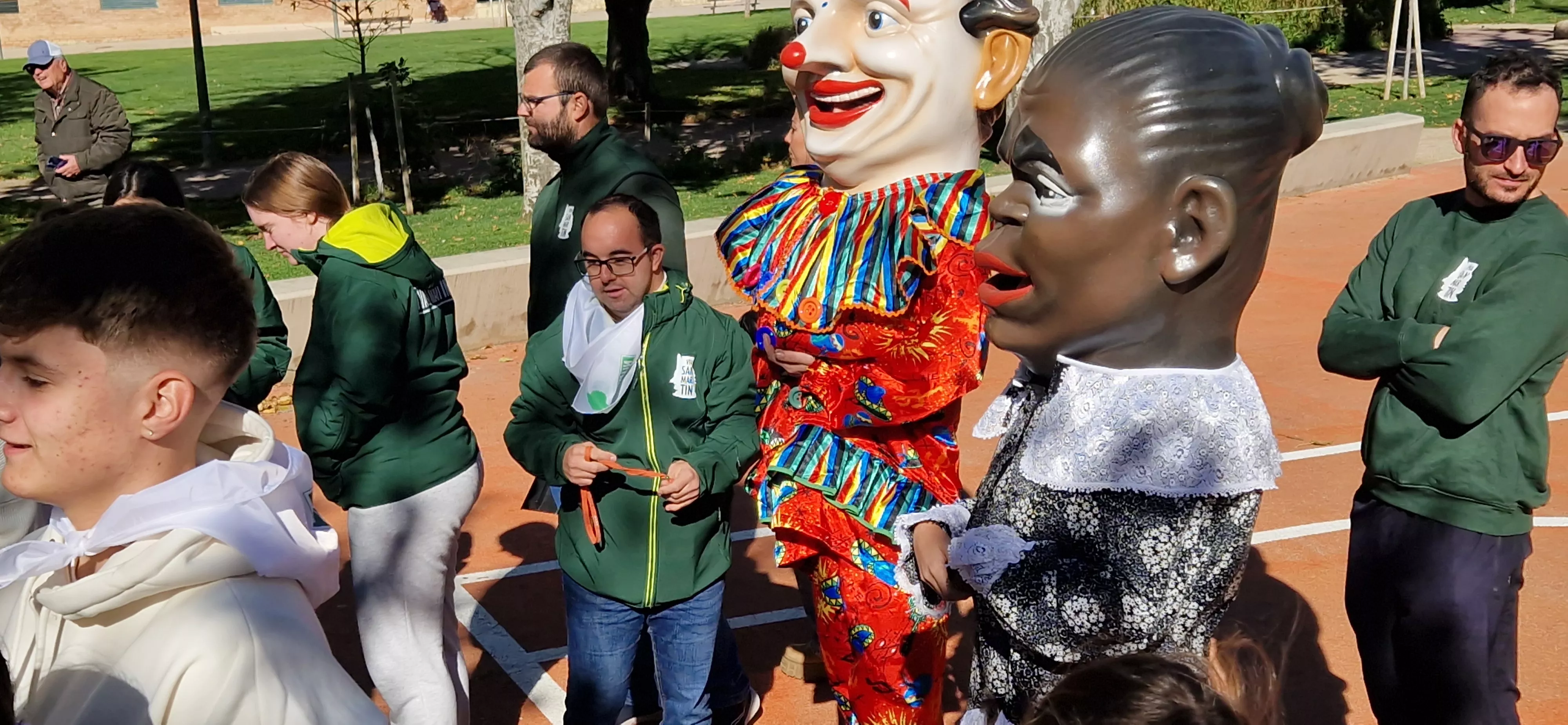 Inicio de las Fiestas del barrio de San Martín. Foto Myriam Martínez