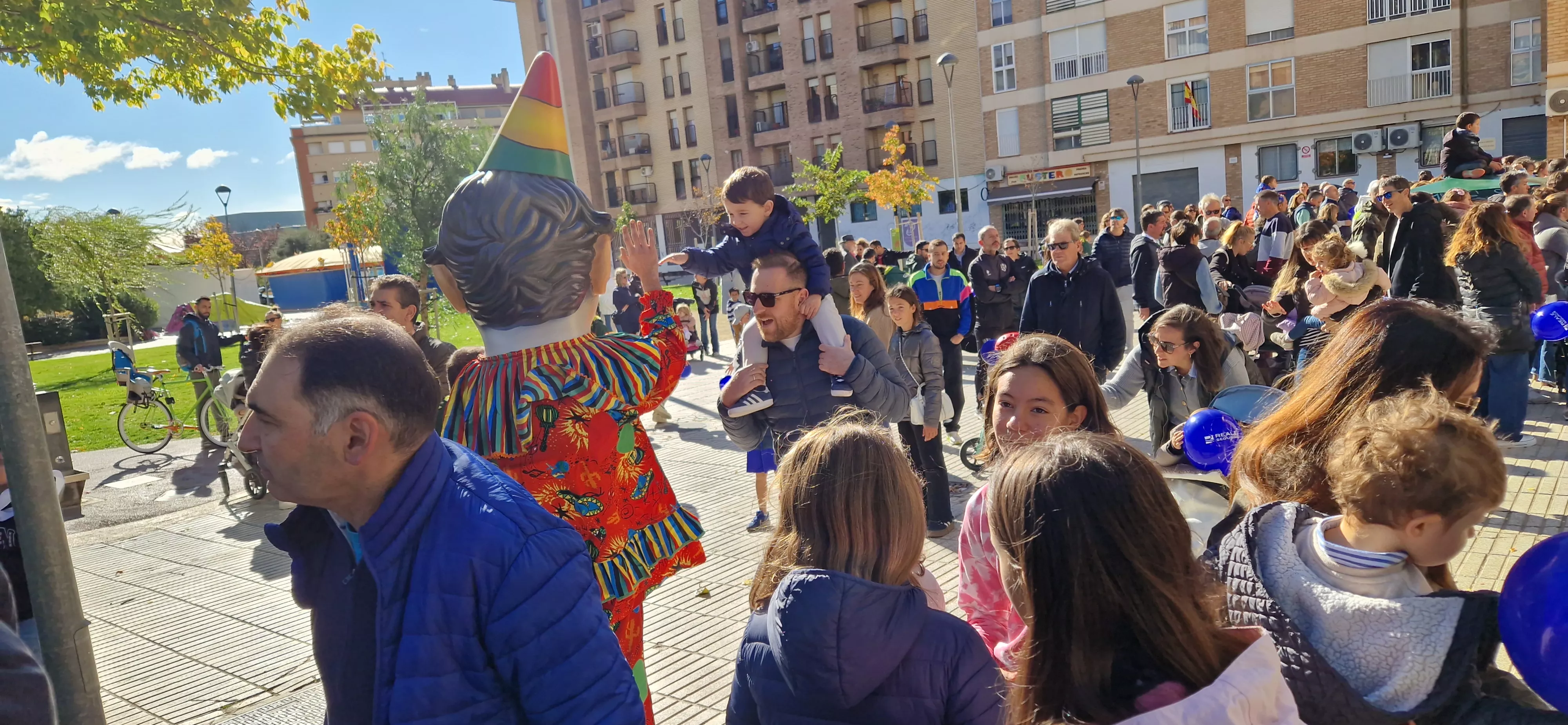 Inicio de las Fiestas del barrio de San Martín. Foto Myriam Martínez