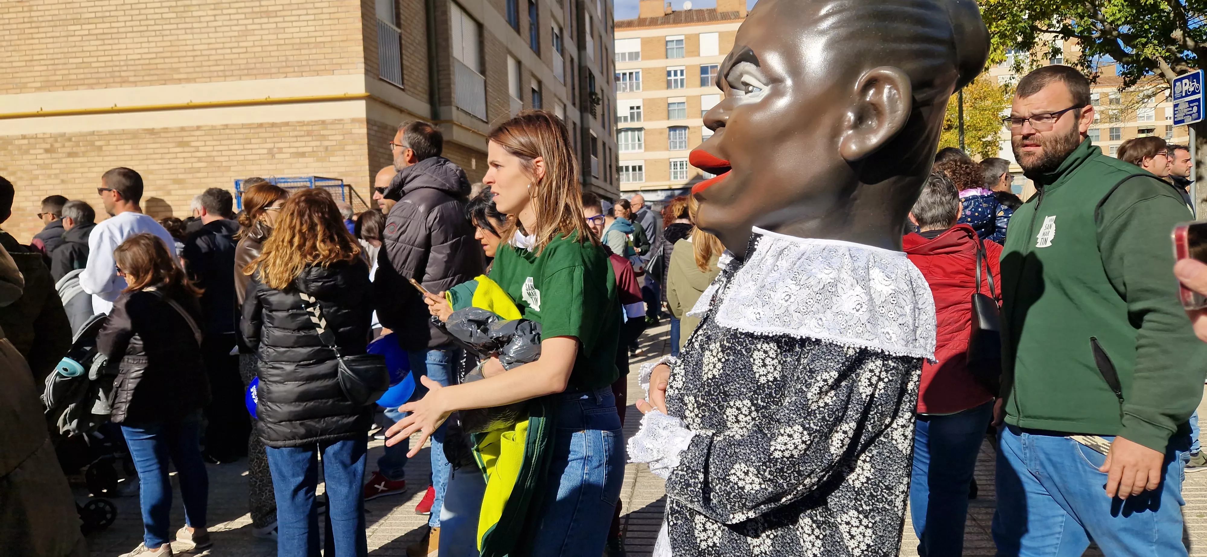 Inicio de las Fiestas del barrio de San Martín. Foto Myriam Martínez