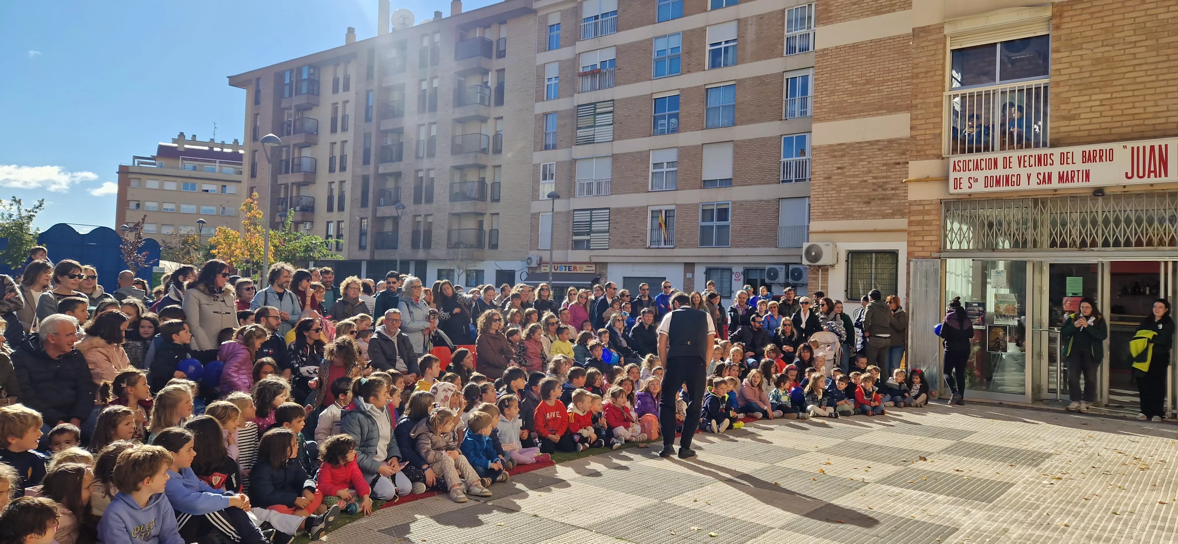 Inicio de las Fiestas del barrio de San Martín. Foto Myriam Martínez