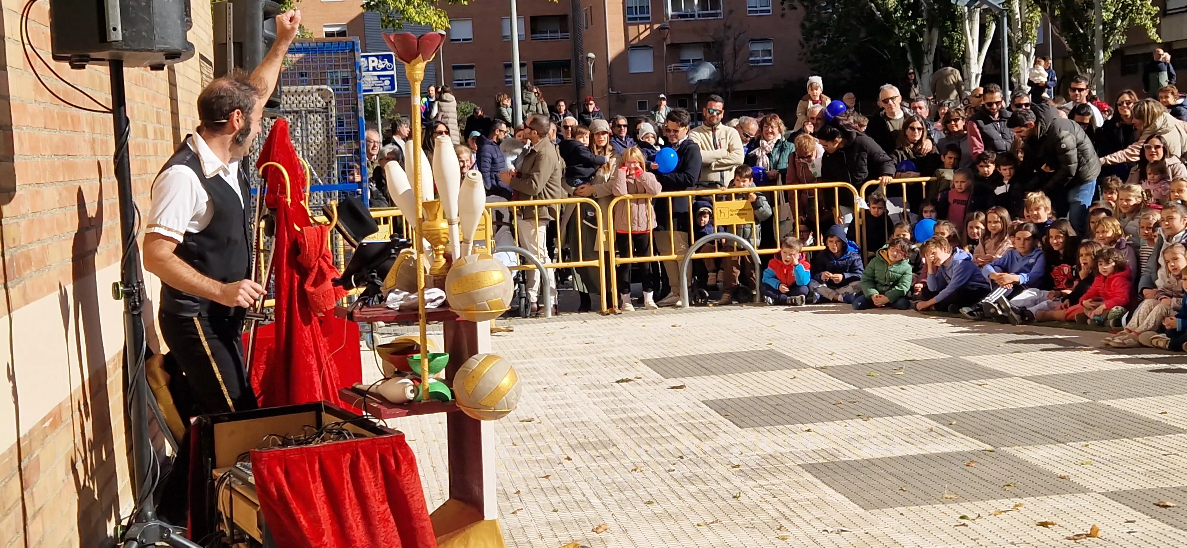 Inicio de las Fiestas del barrio de San Martín. Foto Myriam Martínez