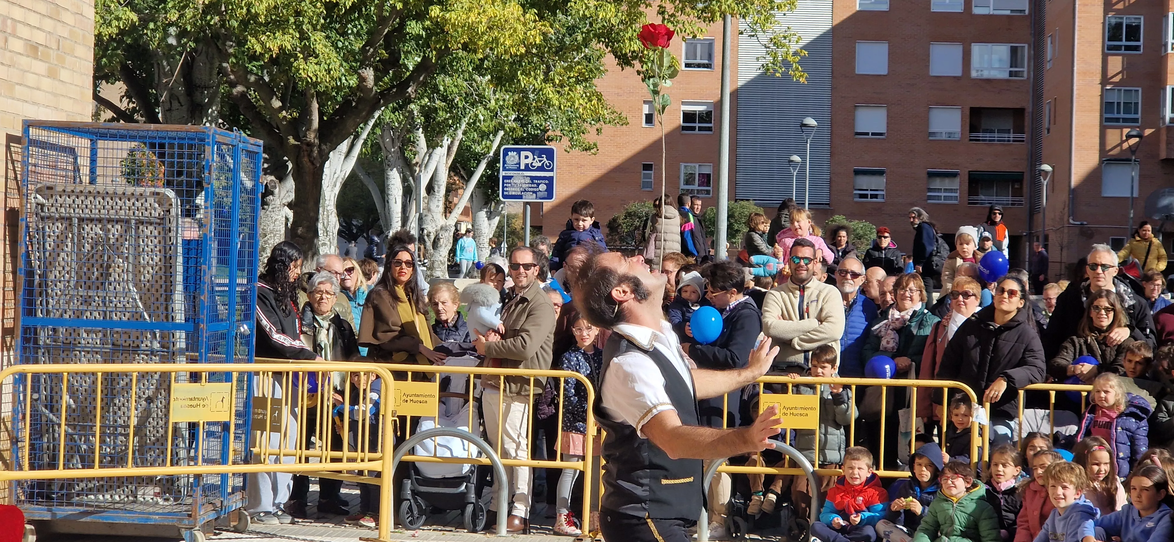 Inicio de las Fiestas del barrio de San Martín. Foto Myriam Martínez