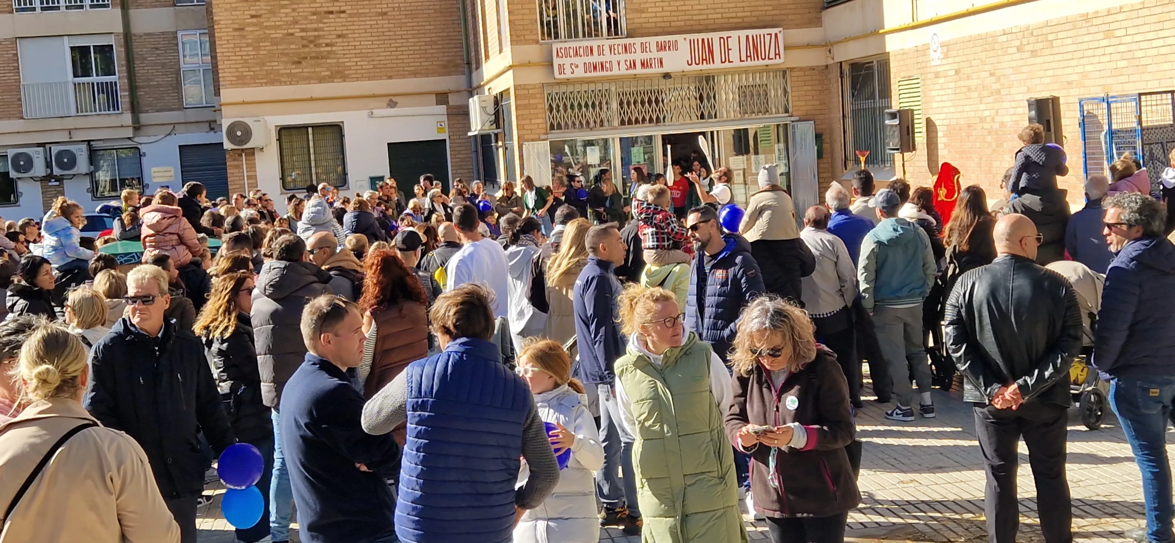 Inicio de las Fiestas del barrio de San Martín. Foto Myriam Martínez