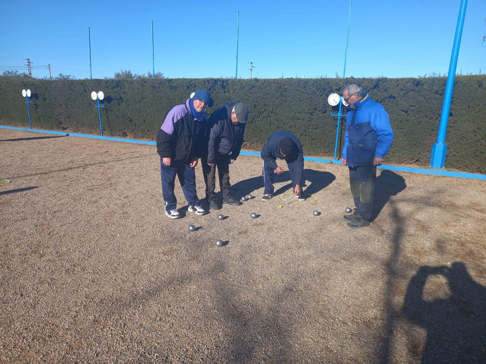 El Club Petanca Alegría Laurentina despide el año con cena y torneo social. Foto: José Luis Barrao