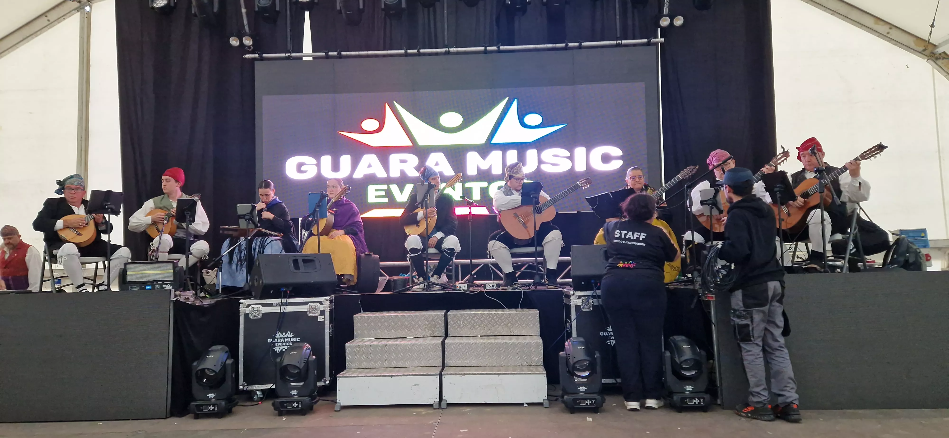 Elenco Aragonés. Proclamación de mairalesas y mainates de San Martín y homenaje a la familia Luna. Foto Myriam Martínez