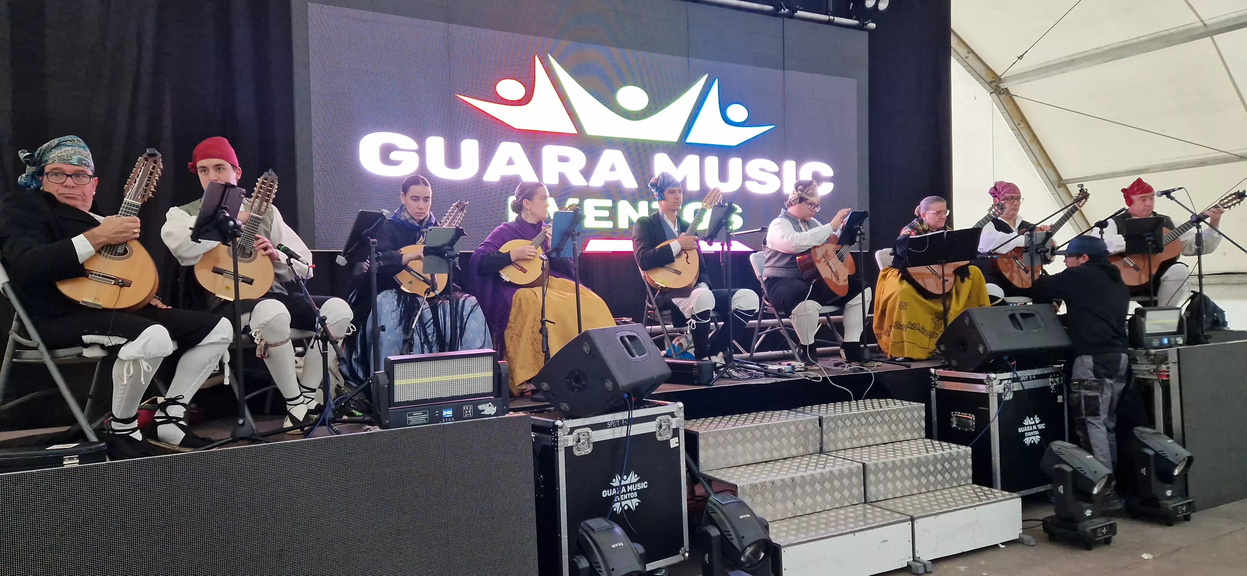 Elenco Aragonés. Proclamación de mairalesas y mainates de San Martín y homenaje a la familia Luna. Foto Myriam Martínez