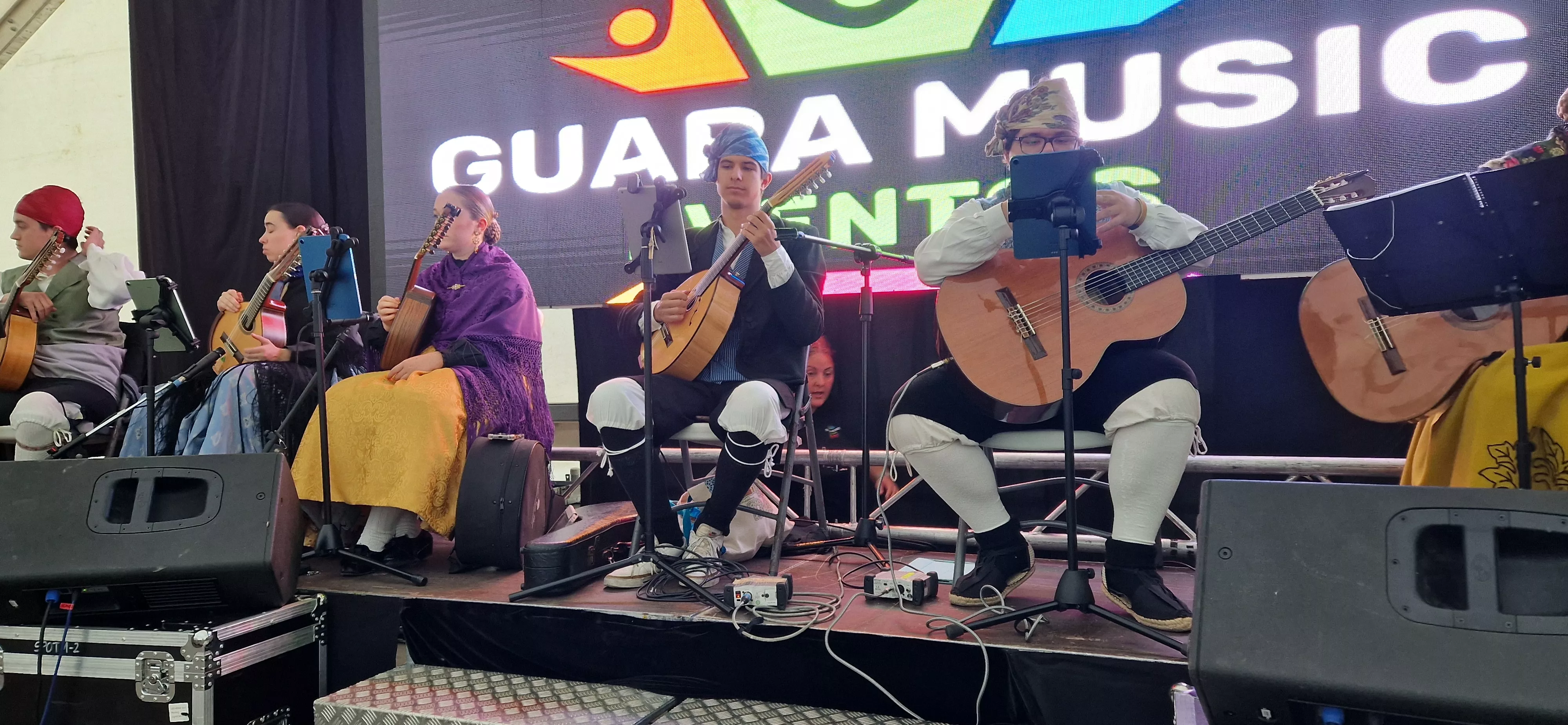 Elenco Aragonés. Proclamación de mairalesas y mainates de San Martín y homenaje a la familia Luna. Foto Myriam Martínez