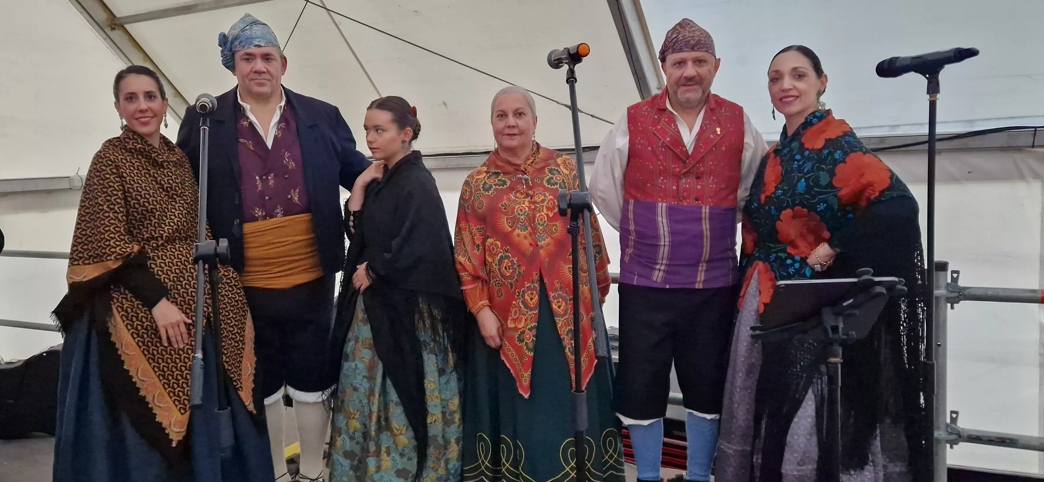 Elenco Aragonés. Proclamación de mairalesas y mainates de San Martín y homenaje a la familia Luna. Foto Myriam Martínez