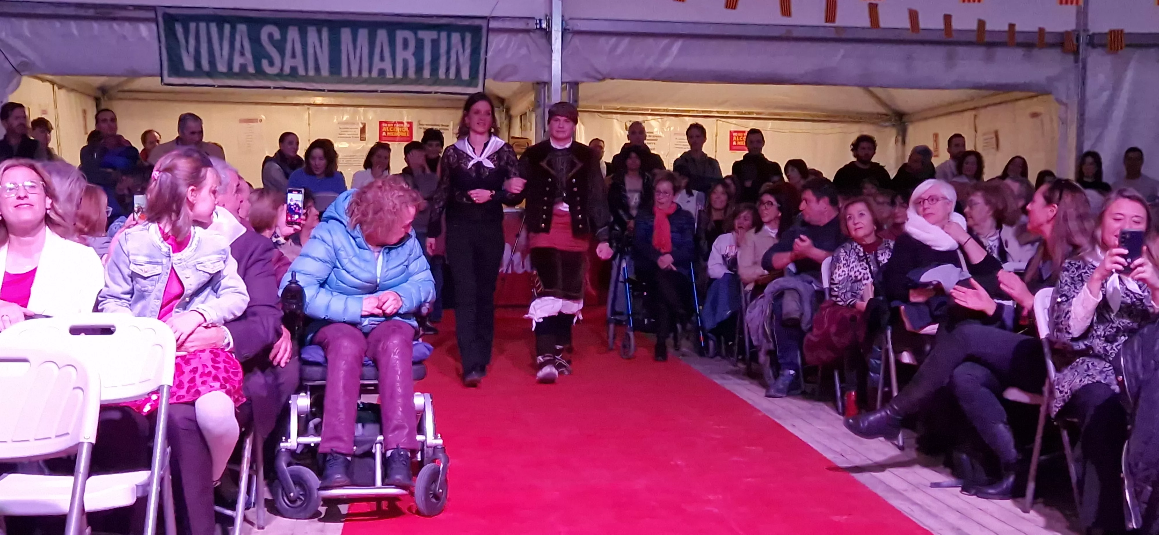 Proclamación de mairalesas y mainates de San Martín y homenaje a la familia Luna. Foto Myriam Martínez
