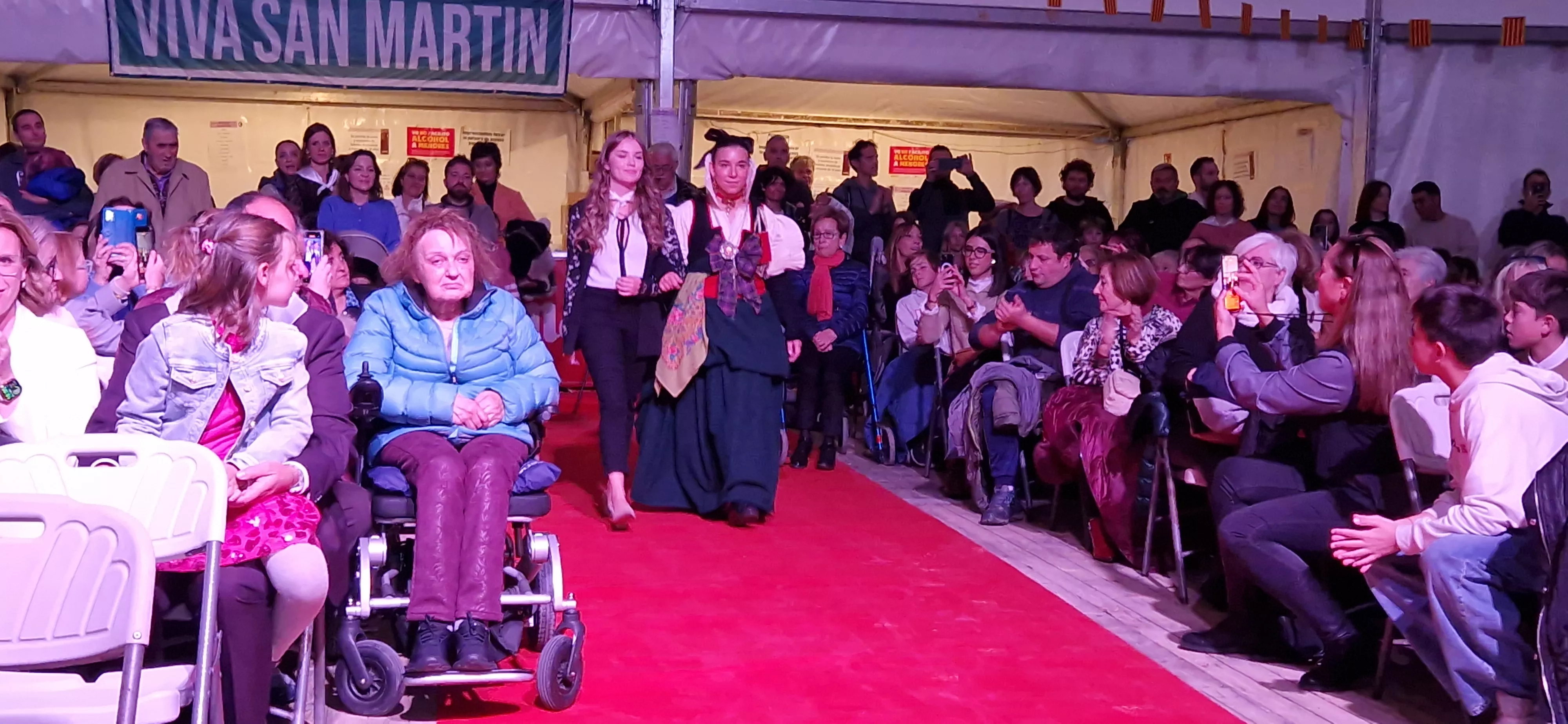 Proclamación de mairalesas y mainates de San Martín y homenaje a la familia Luna. Foto Myriam Martínez