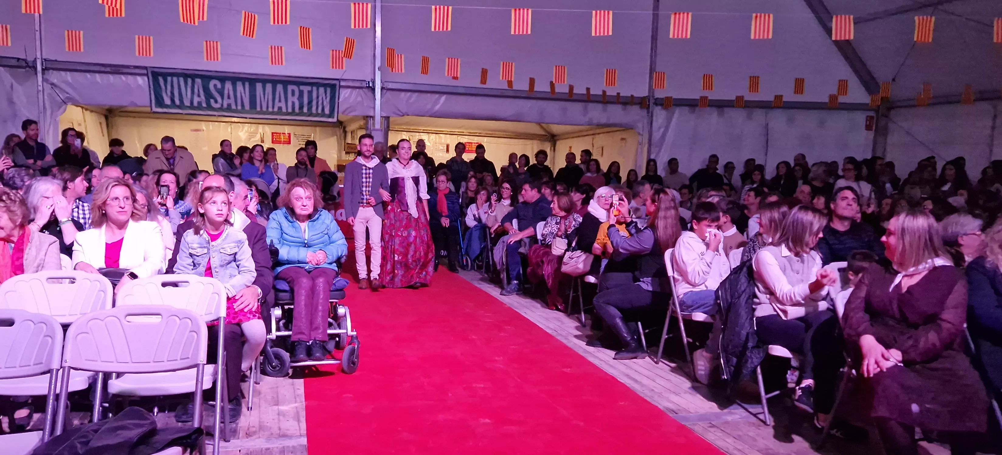 Proclamación de mairalesas y mainates de San Martín y homenaje a la familia Luna. Foto Myriam Martínez