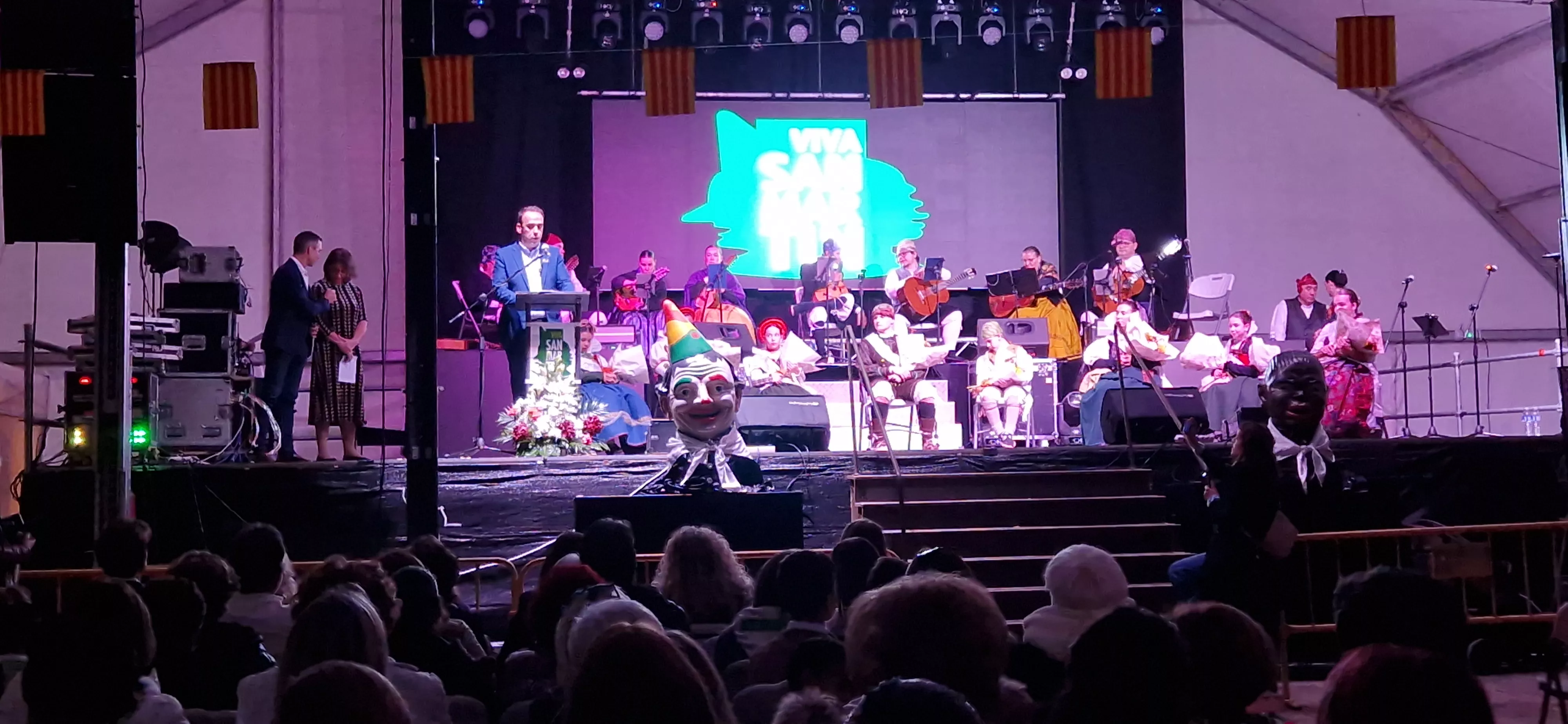 Diego Luna. Proclamación de mairalesas y mainates de San Martín y homenaje a la familia Luna. Foto Myriam Martínez