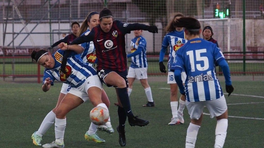 El SD Huesca femenino le hace un set al Ejea (6-1)