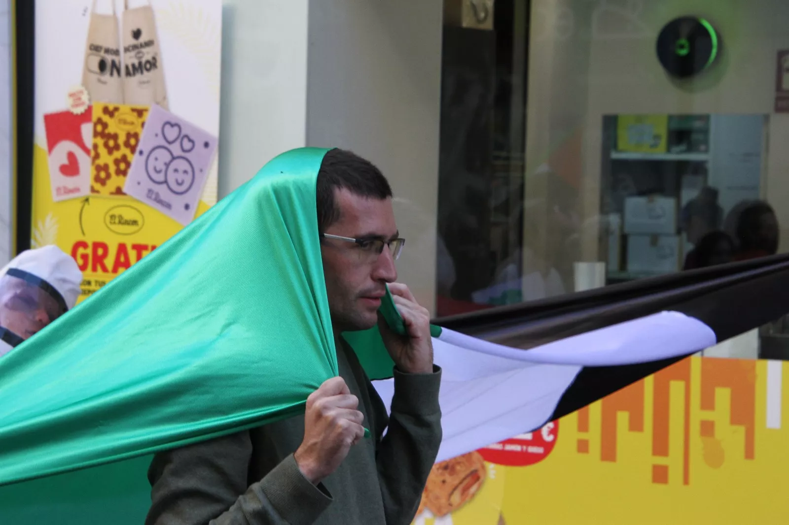 Nueva manifestación Huesca con Palestina. Foto Carlos Neofato