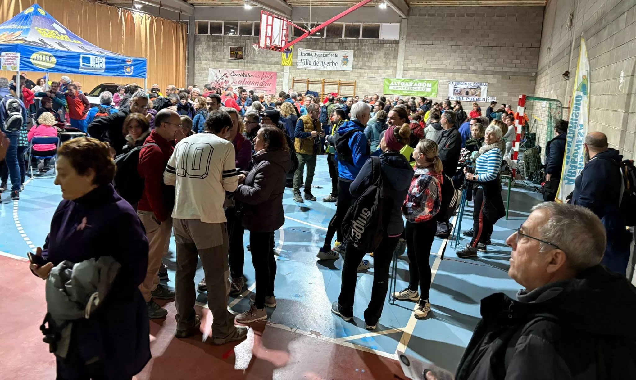 V Caminata Bajo las Estrellas de Ayerbe.