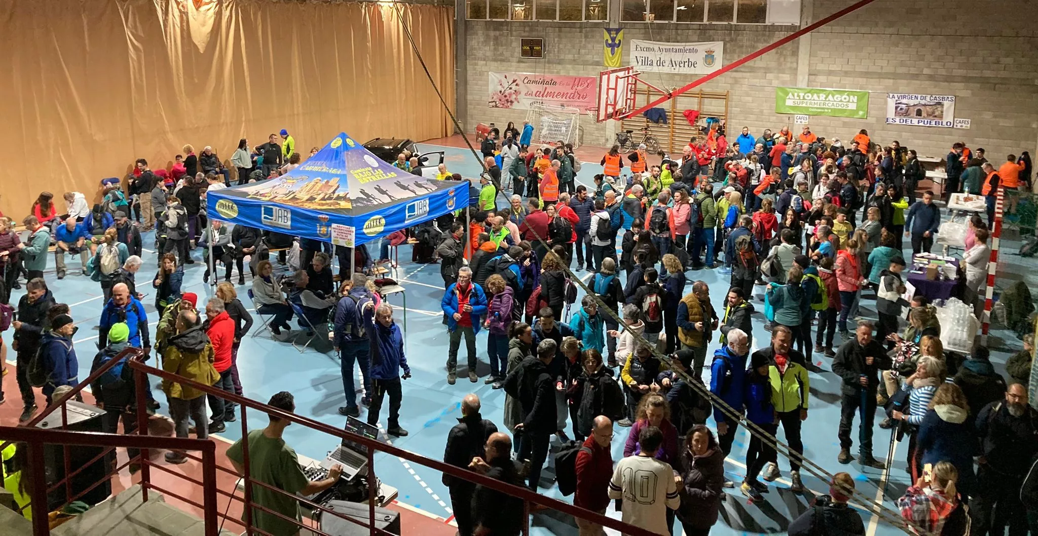 V Caminata Bajo las Estrellas de Ayerbe.